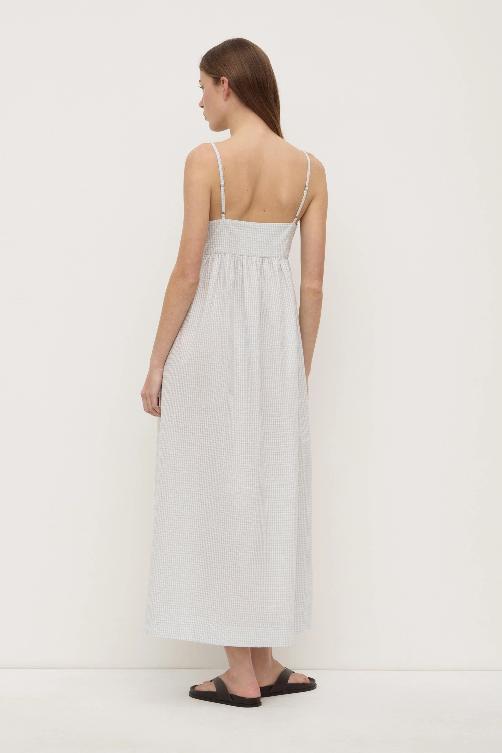 Travel-Pack Body Positive Zadie Check Midi Dress