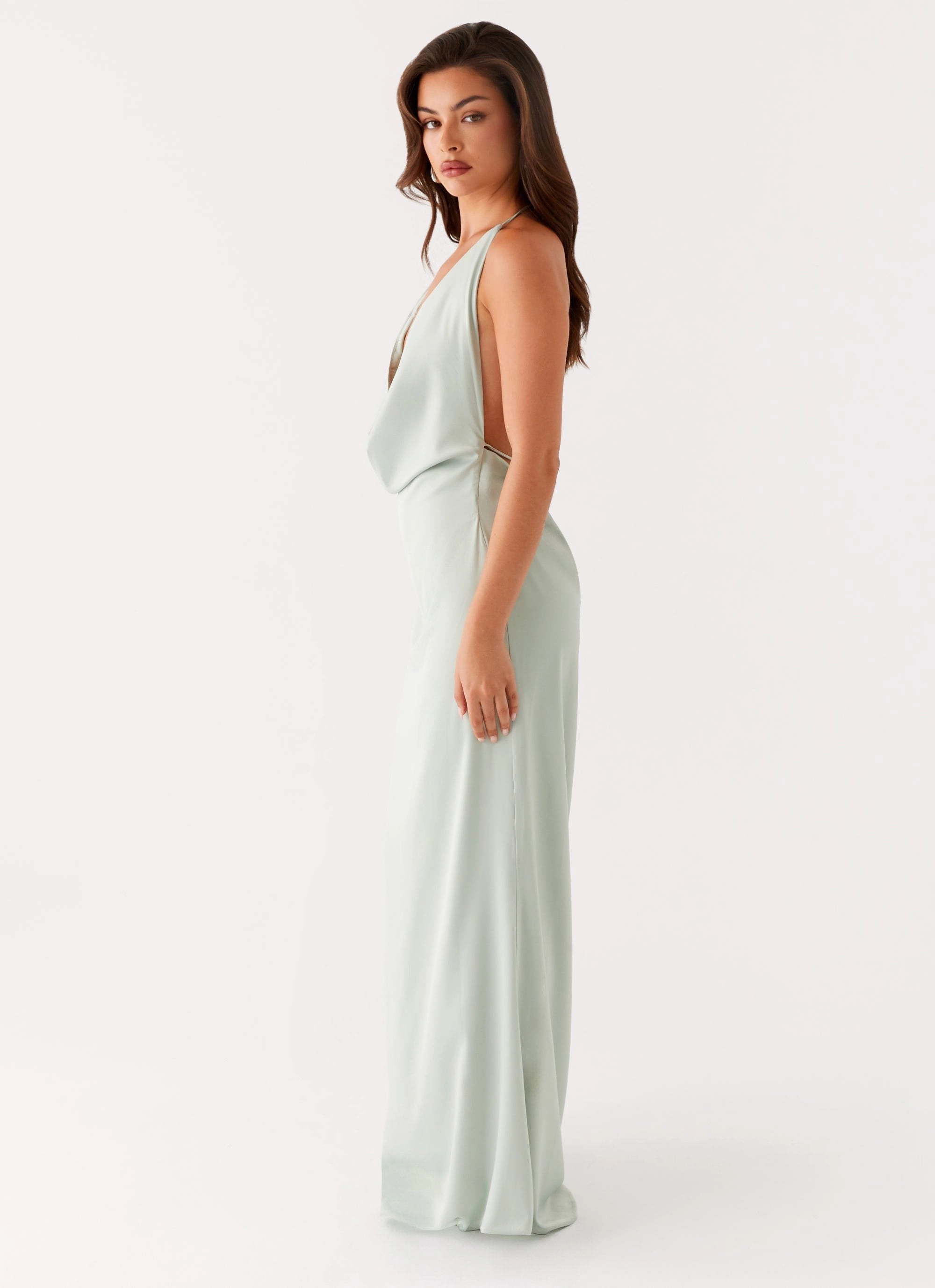 Noemi Maxi Dress - Sage Calm Tone