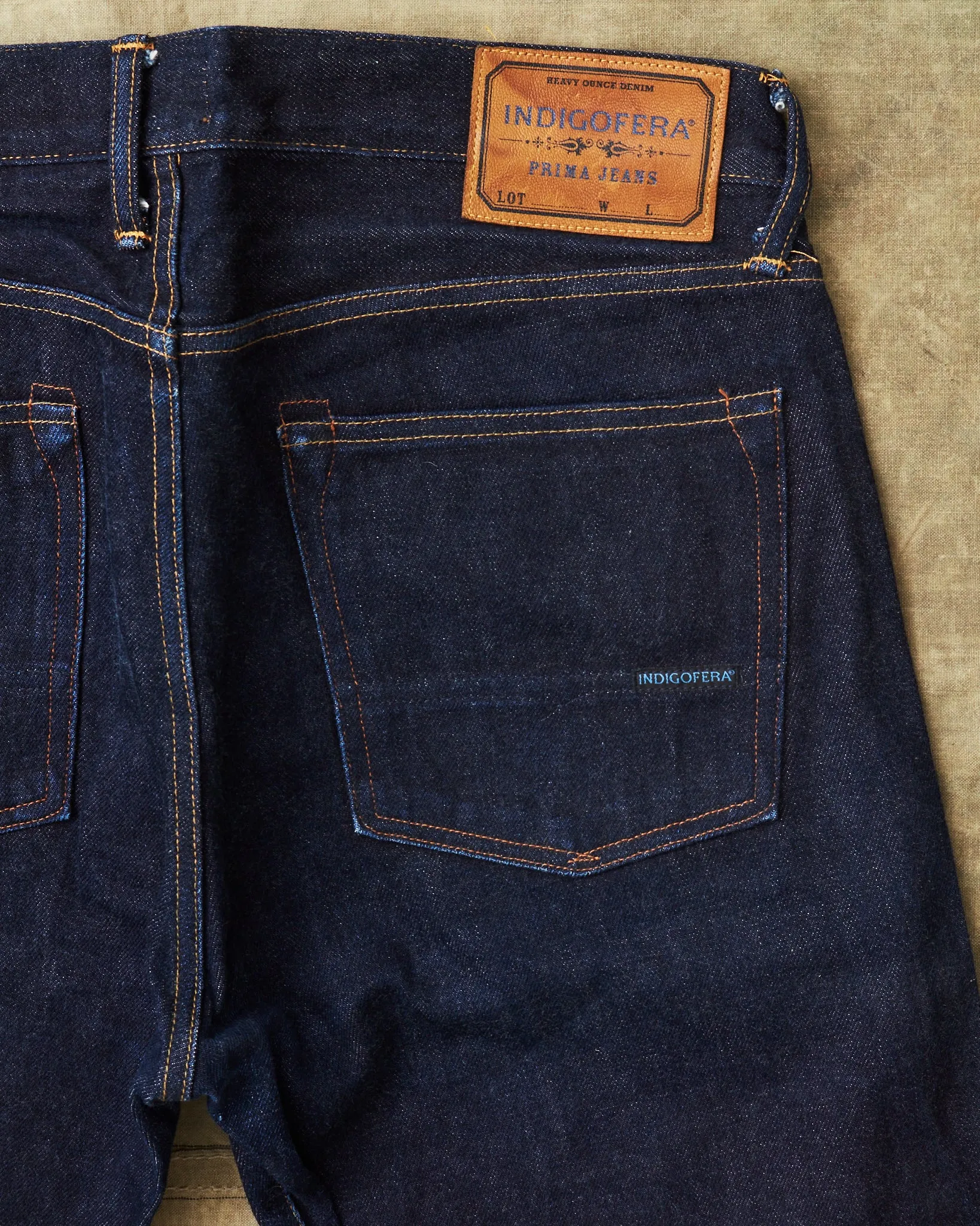 Second Hand Indigofera Buck Jeans Fabric No. 9 W33
