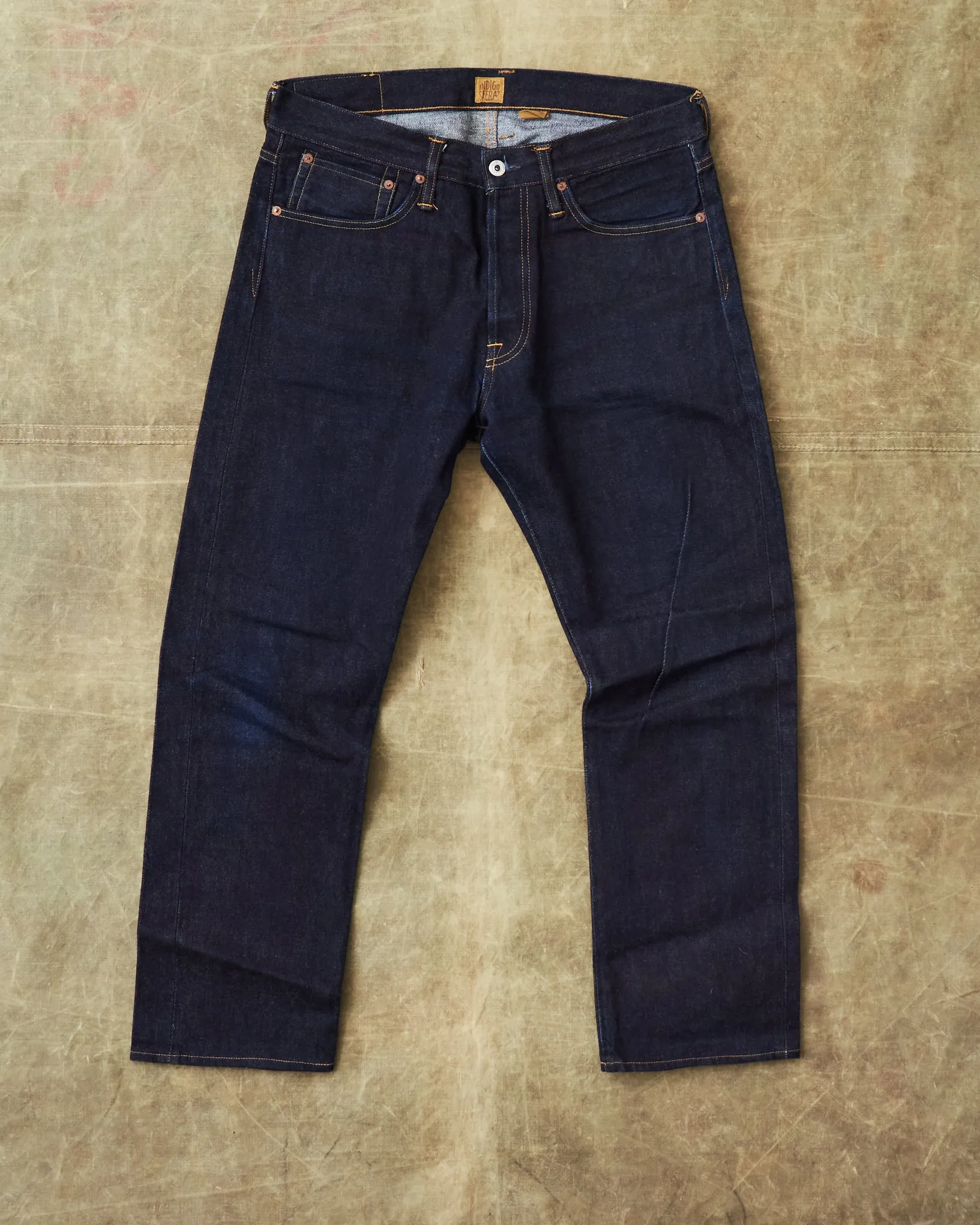 Second Hand Indigofera Buck Jeans Fabric No. 9 W33
