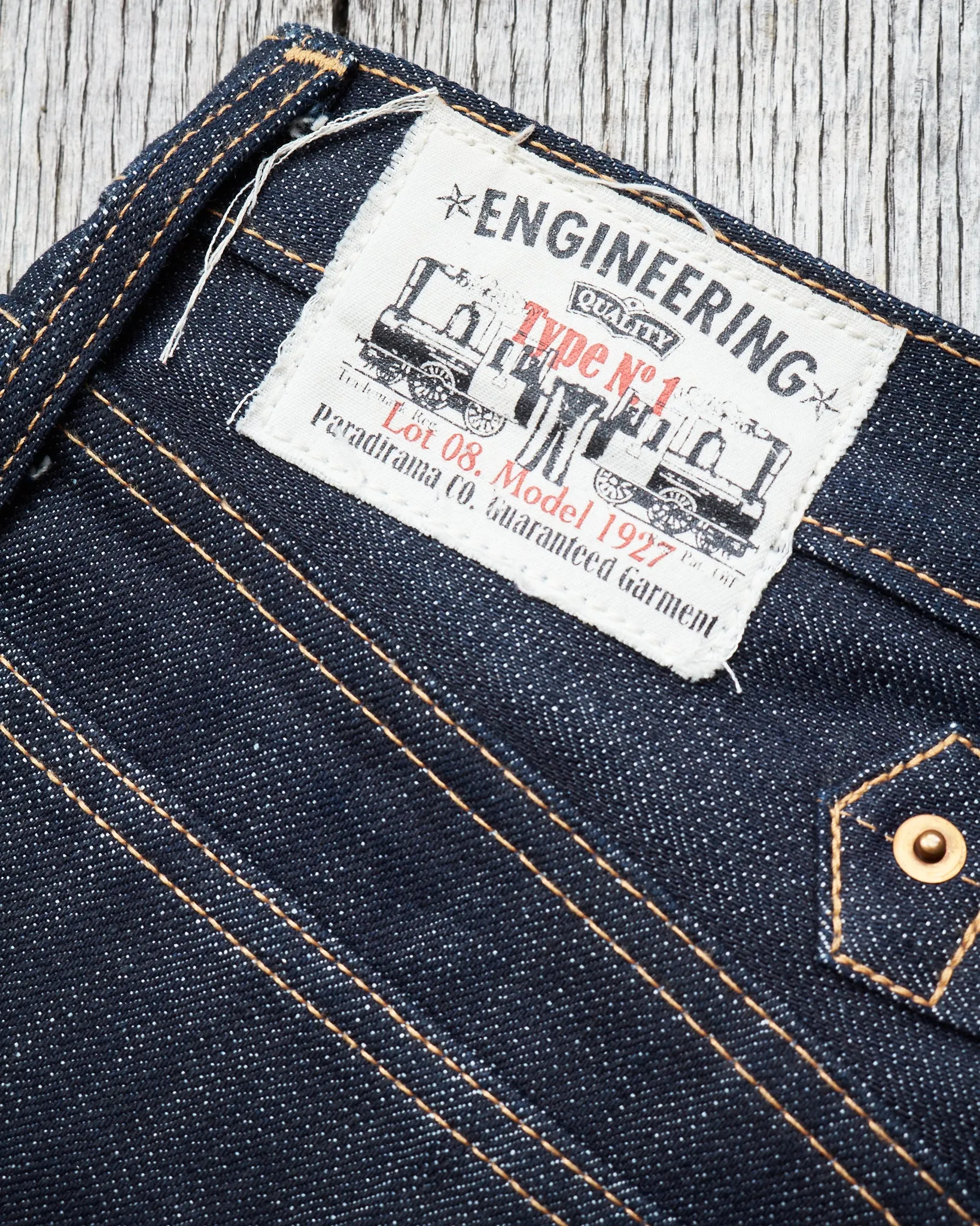 Second Hand Paradirama Co. Lot 08 Model 1927 Jeans W 38