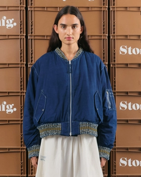 Seed Bomber - Indigo Wonky-Wear Evening Motion