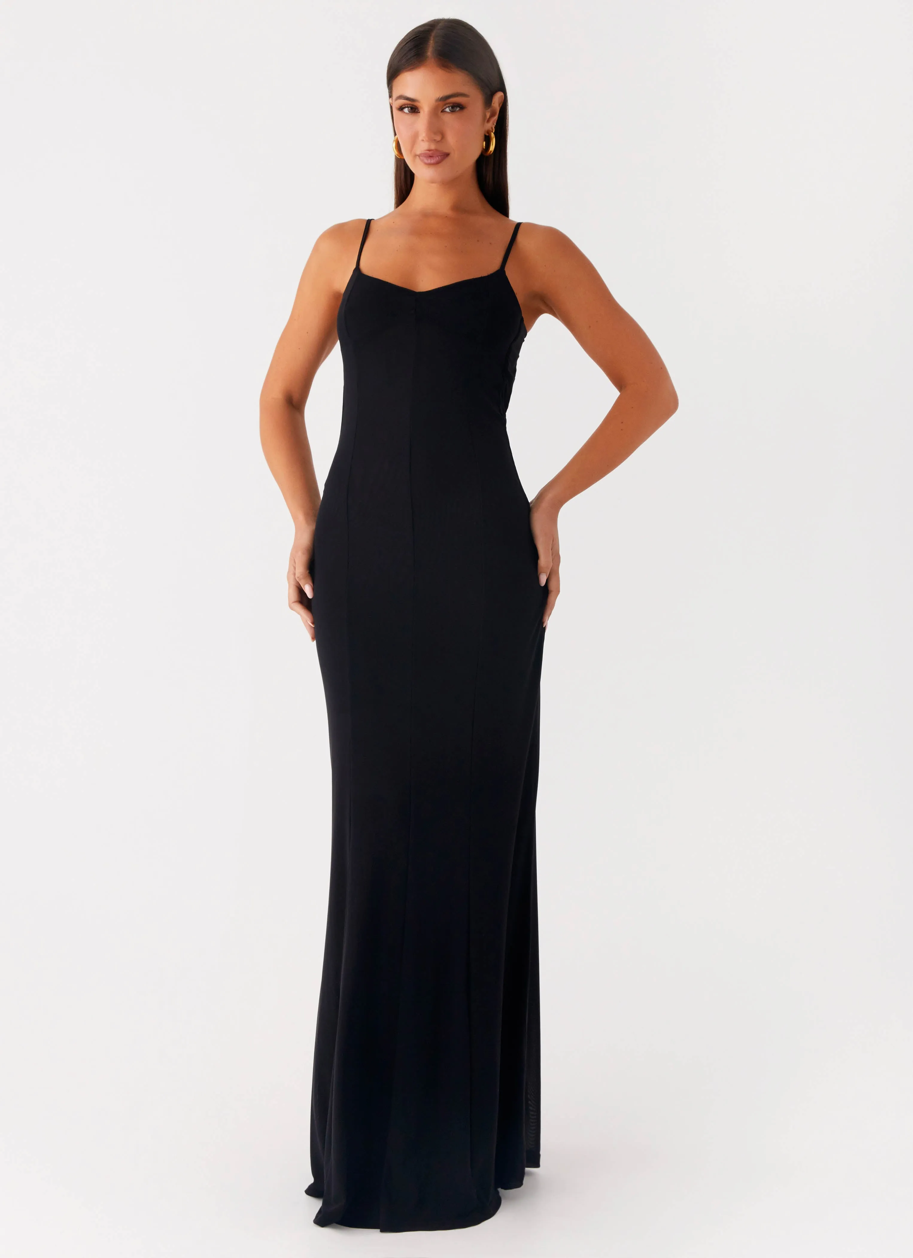 Celebration Wear Serene Escape Maxi Dress - Black
