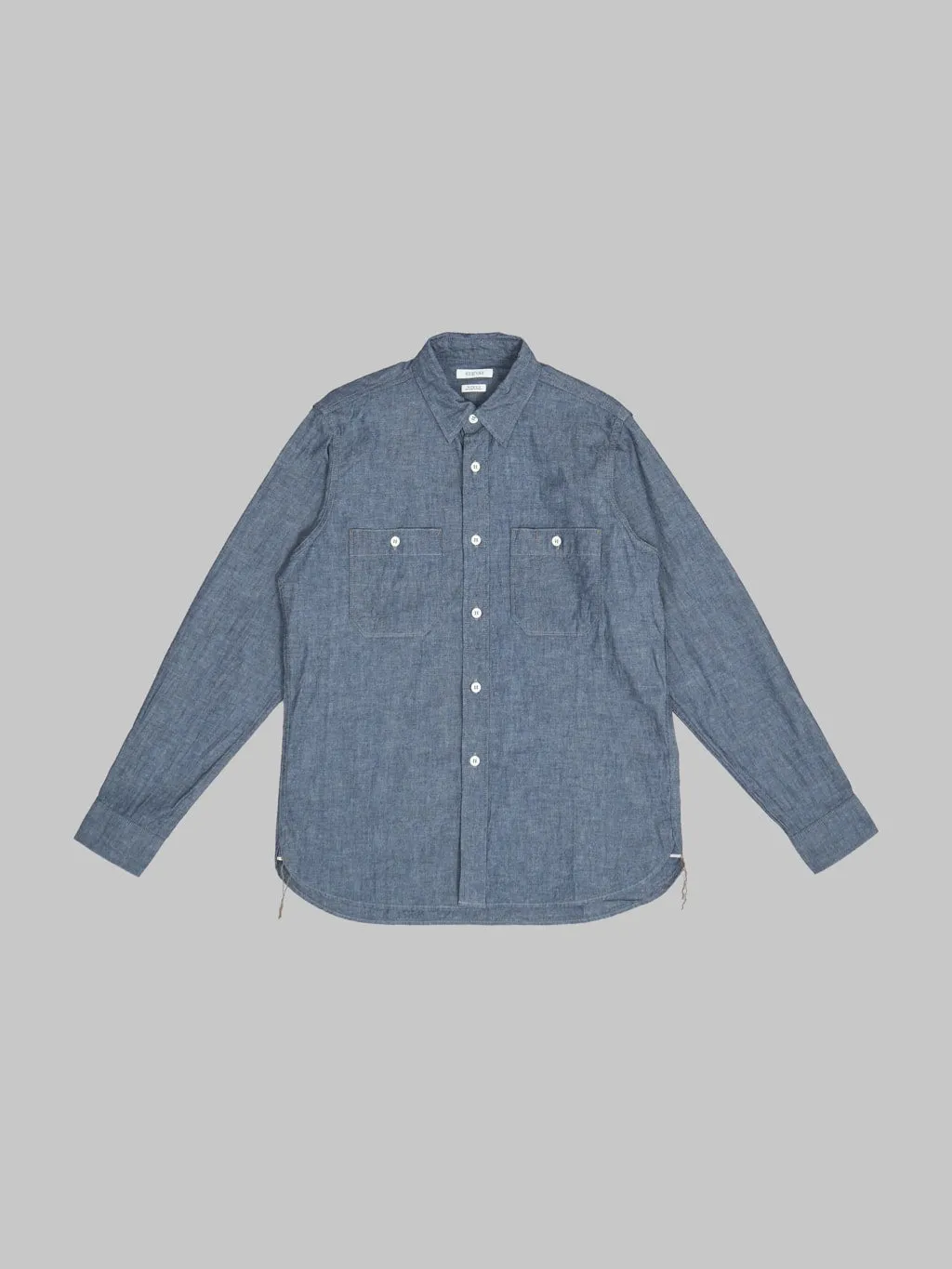 Seuvas Selvedge Indigo Chambray Work Shirt