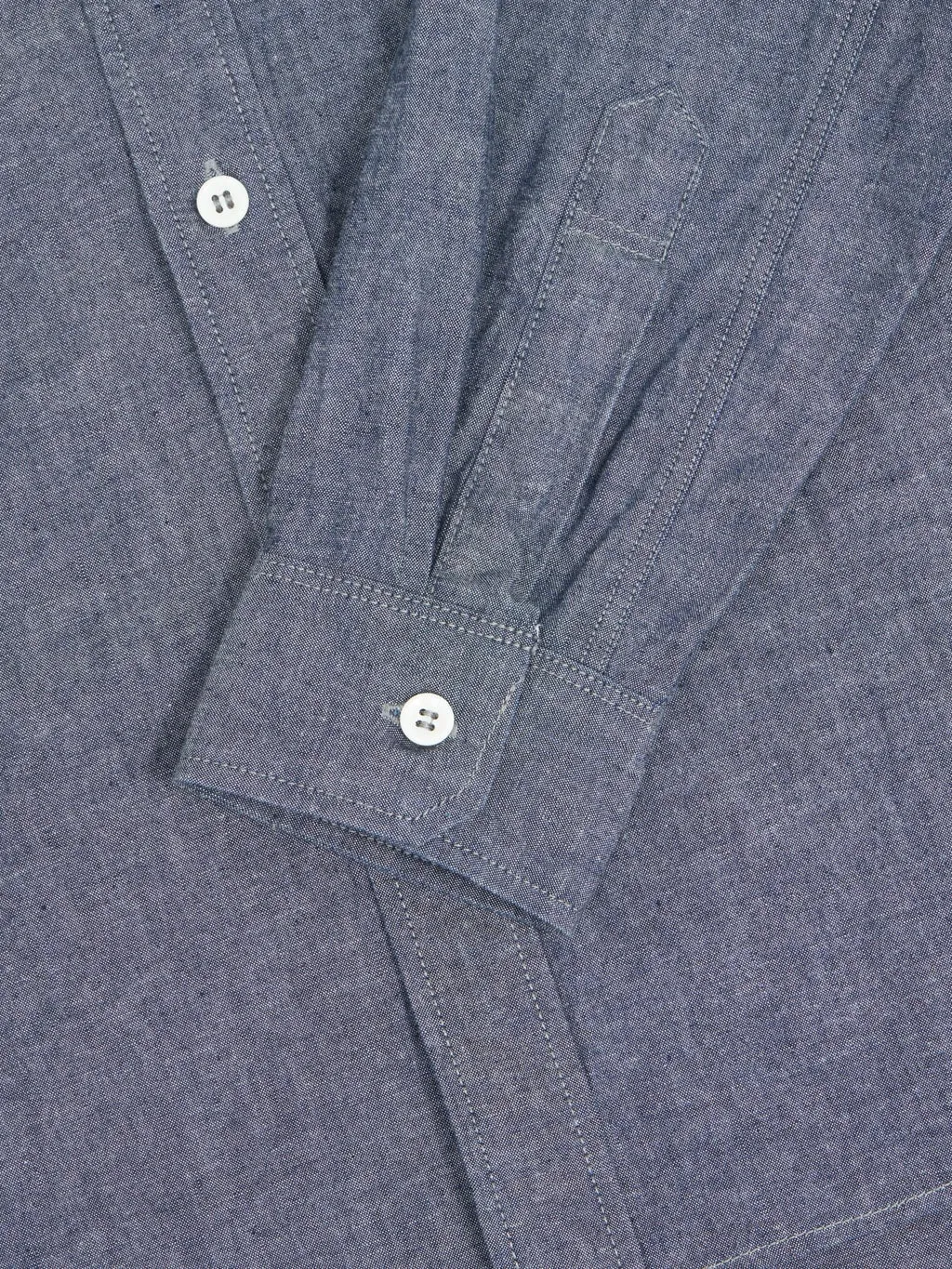 Seuvas Selvedge Indigo Chambray Work Shirt