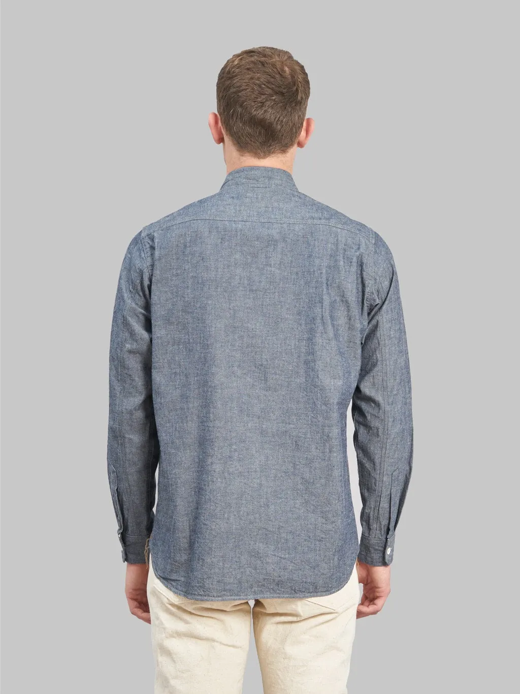 Seuvas Selvedge Indigo Chambray Work Shirt