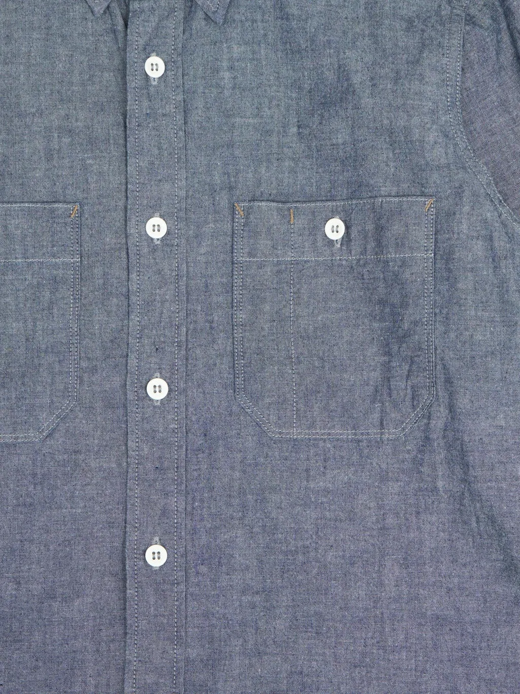 Seuvas Selvedge Indigo Chambray Work Shirt
