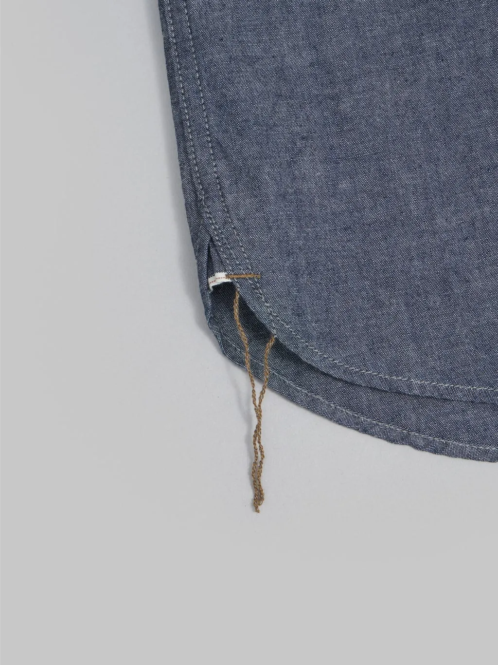 Seuvas Selvedge Indigo Chambray Work Shirt