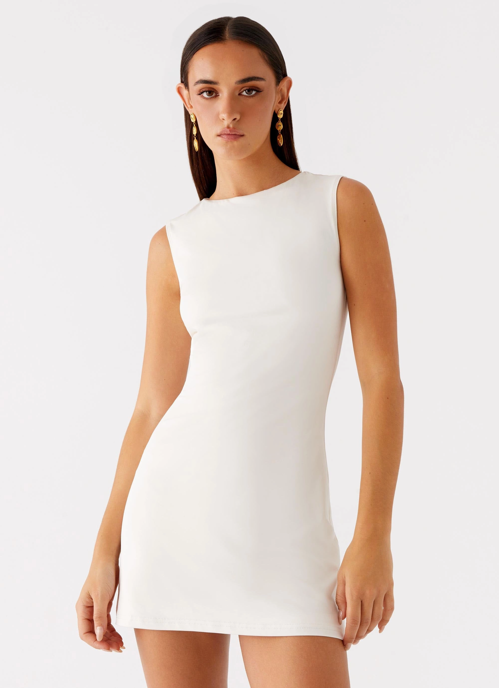 Urban Ready Balanced feel Shai Pearl Mini Dress - Ivory