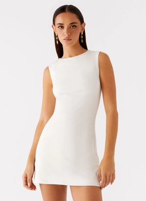 Urban Ready Balanced feel Shai Pearl Mini Dress - Ivory