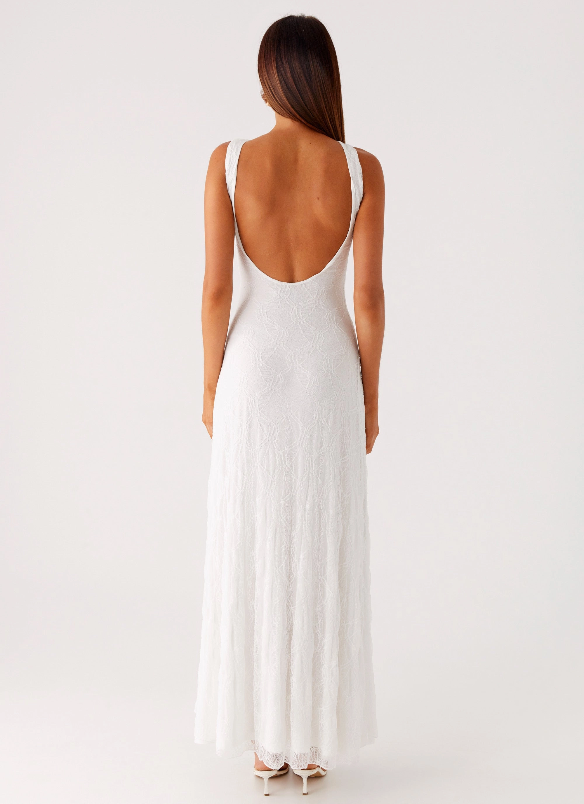 Light and Comfortable Wear Embrace The Sun Maxi Dress - White