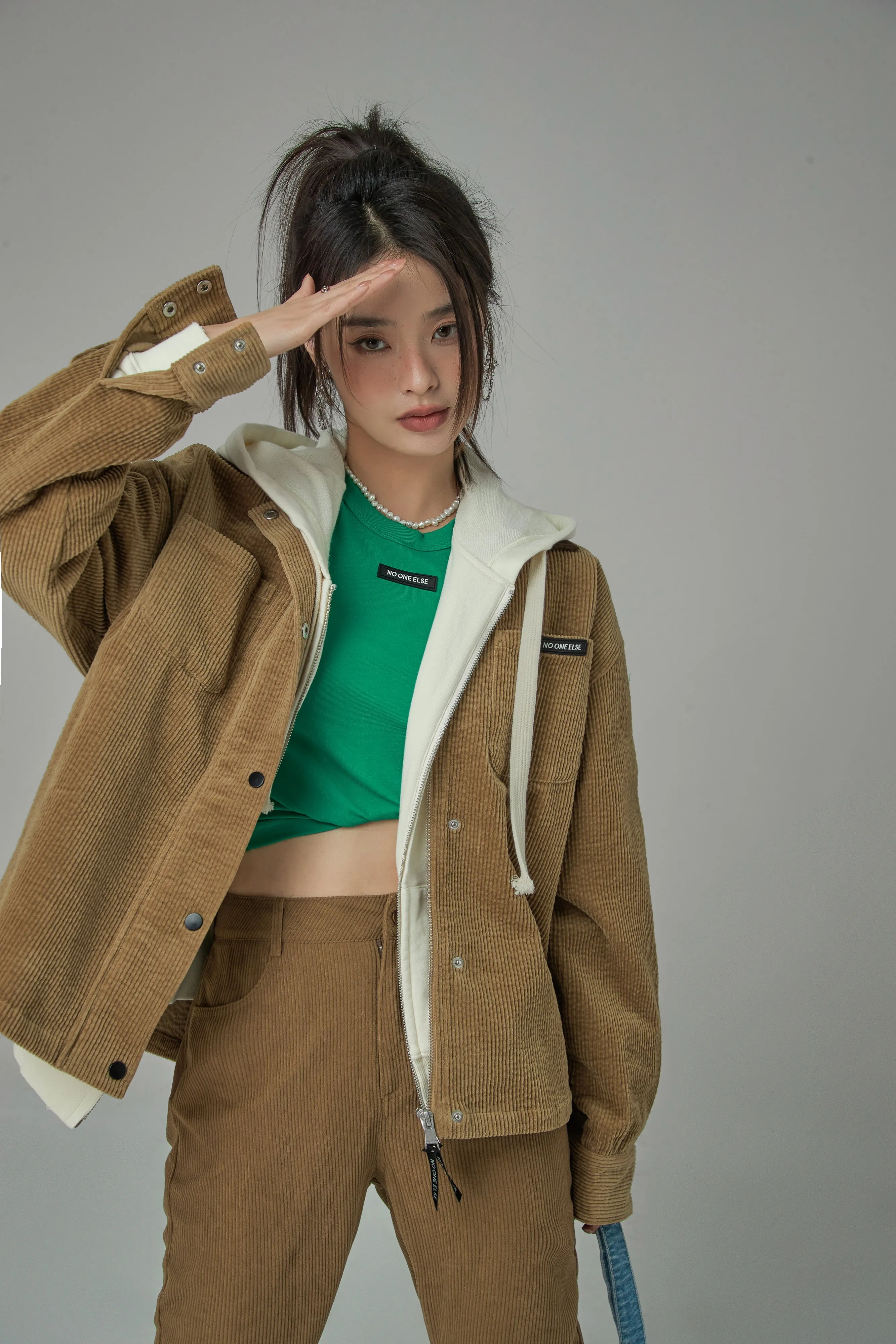 She Will Do It Again Corduroy Jacket