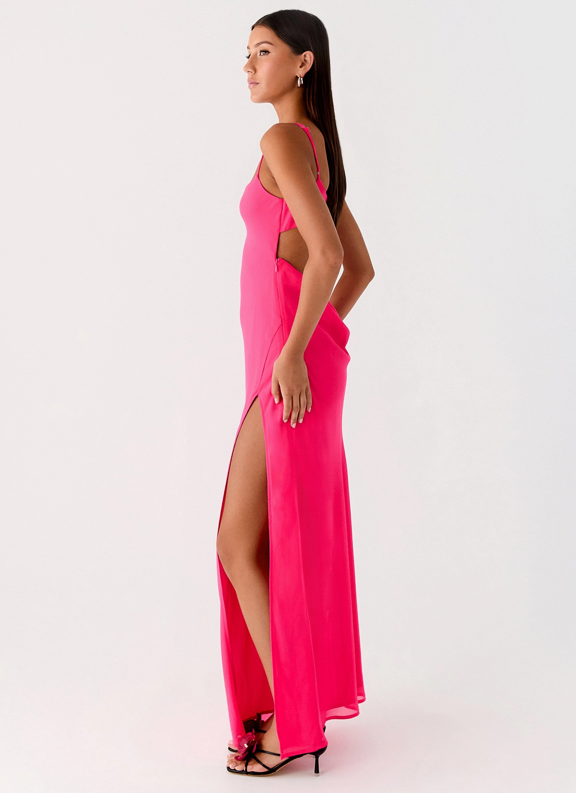 Urban Fit Urban Edge Alouette Maxi Dress - Fuchsia