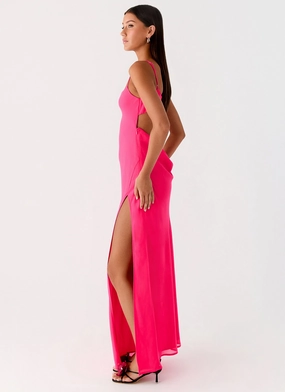 Urban Fit Urban Edge Alouette Maxi Dress - Fuchsia