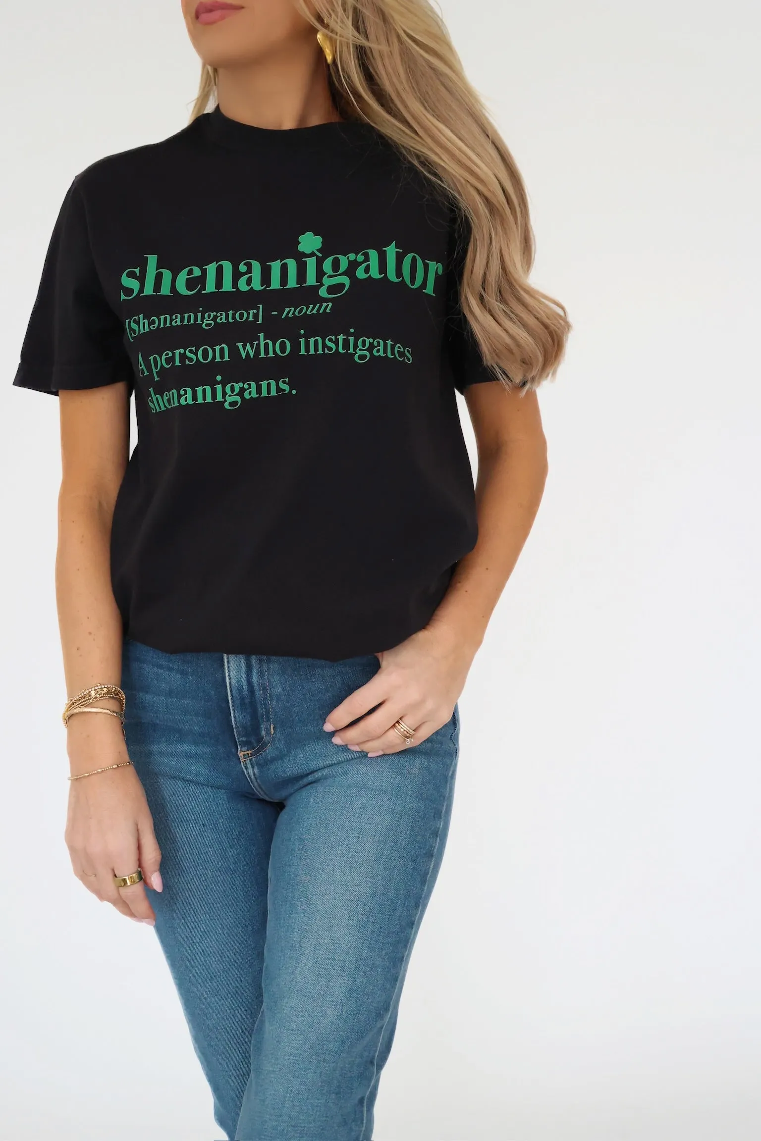 Shenanigator Graphic Tee (final sale) Reversible design Summer Polo