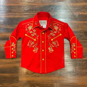 Shirt Vintage Red Columbine 8762