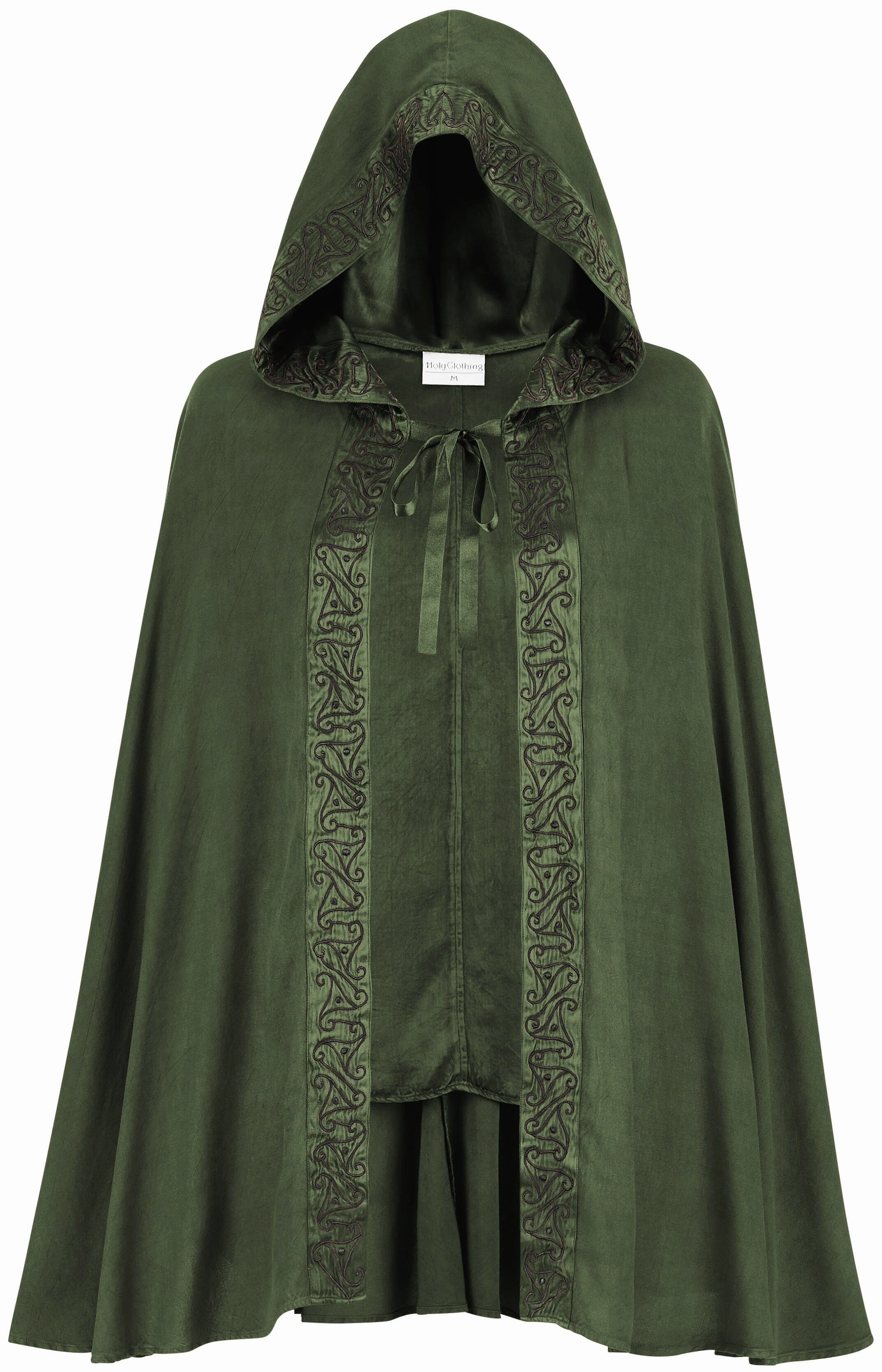Arya Cloak Limited Edition Moss Green Basic Long Sleeve Temperature Regulating Textile