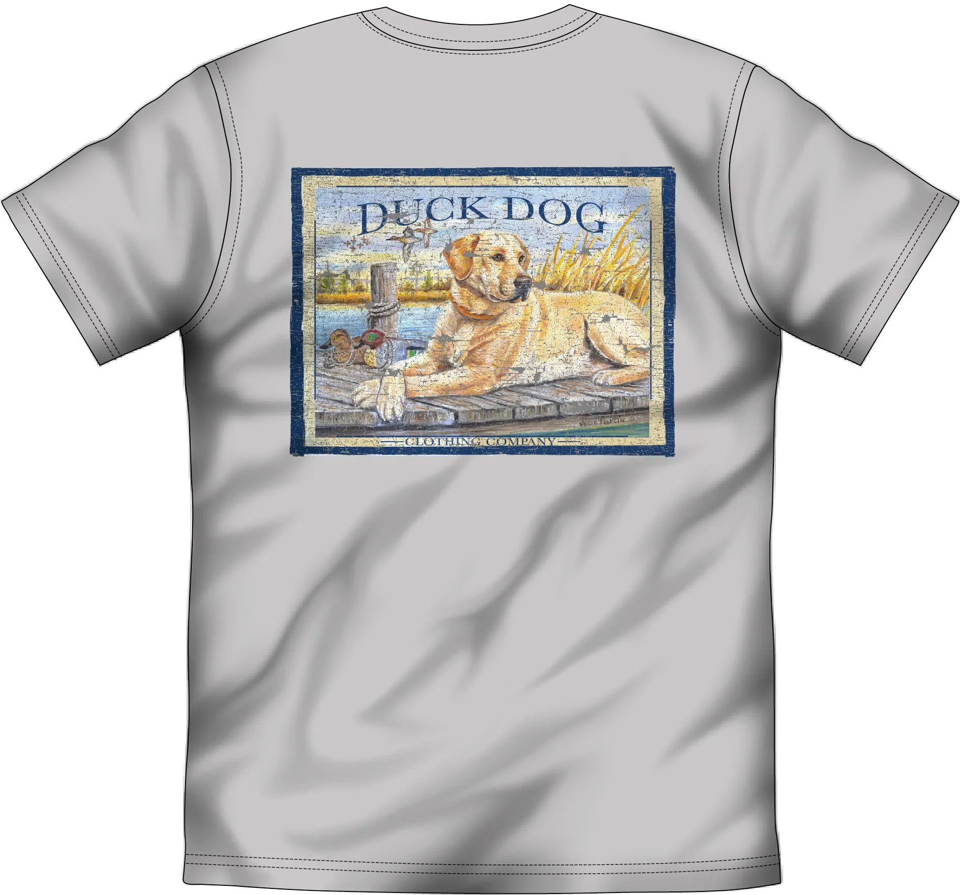 Short Sleeve Pocket T's - Waiting