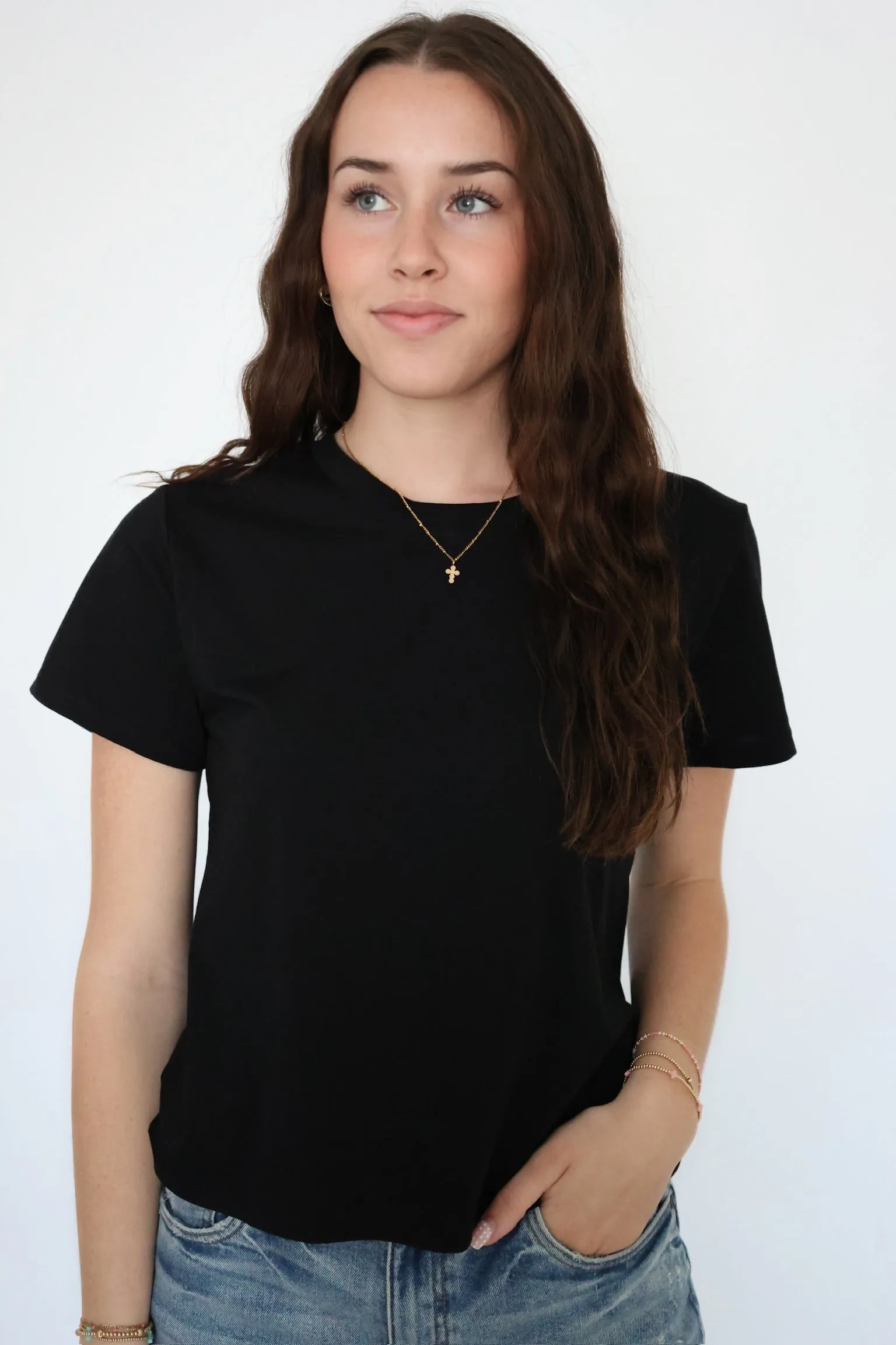 Shyama Crew Neck Tee Fashionable Tank