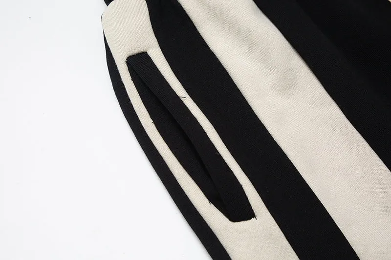 Side Stripe Drawstring Sweat Shorts