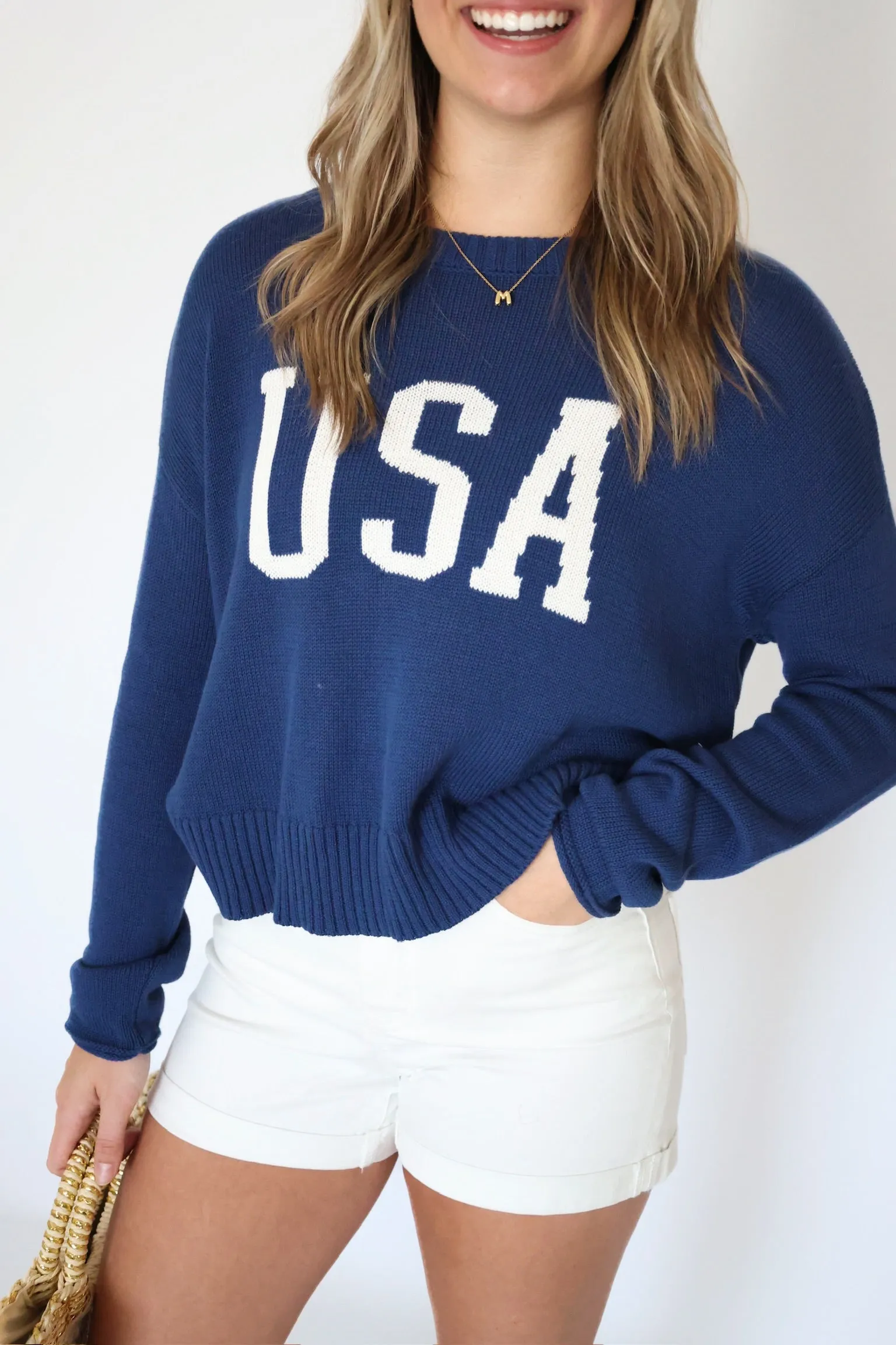 Sienna US A Sweater Wrinkle Resistant Treatment Reinforced Shoulders