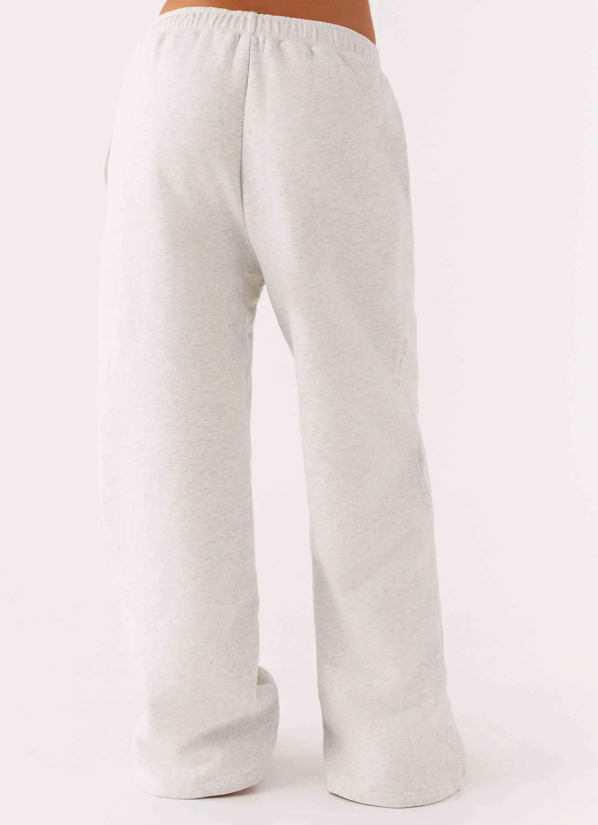 Signature Sweatpants - Grey Interlock Stitch Detail High Durability Material