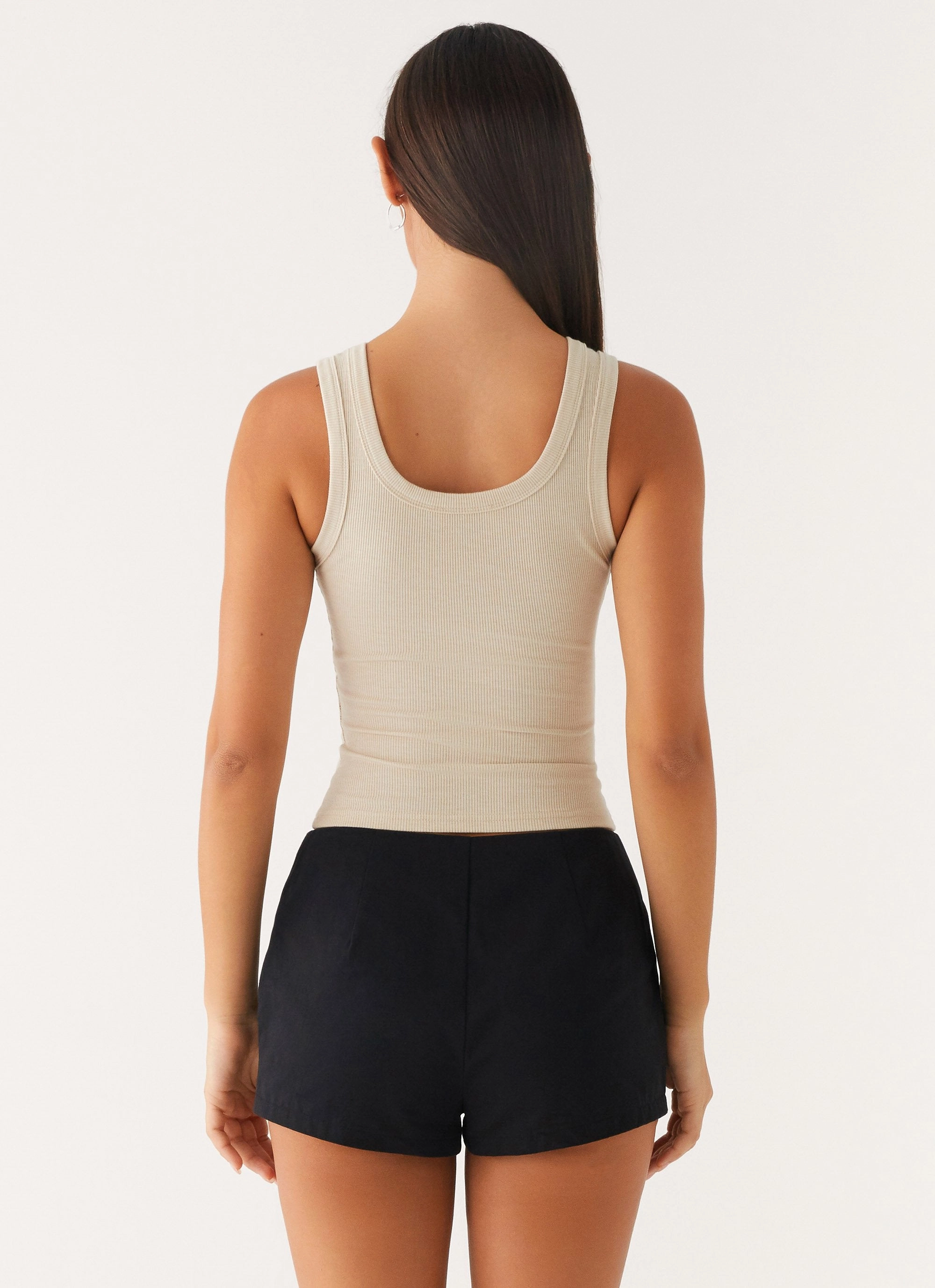 Signature Tank Top - Oatmeal Active Look Odor Control Technology