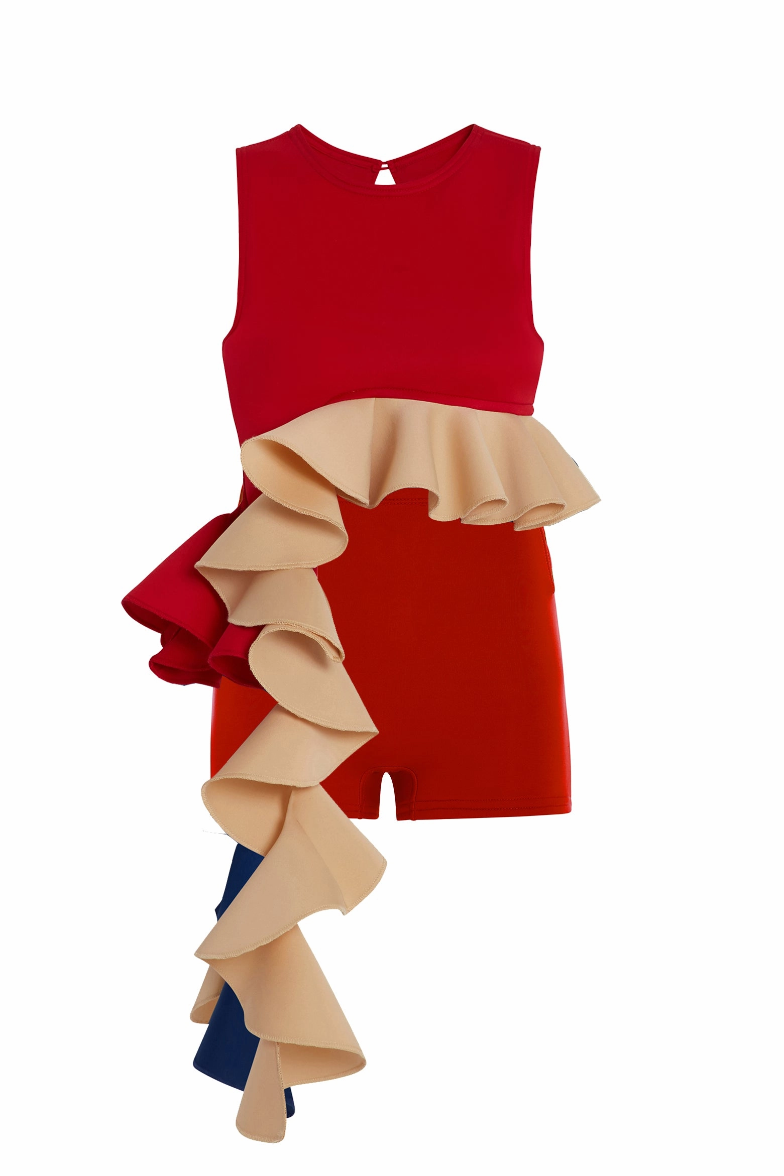 Simi Shorts Set Contoured Articulation Flexible Fabric