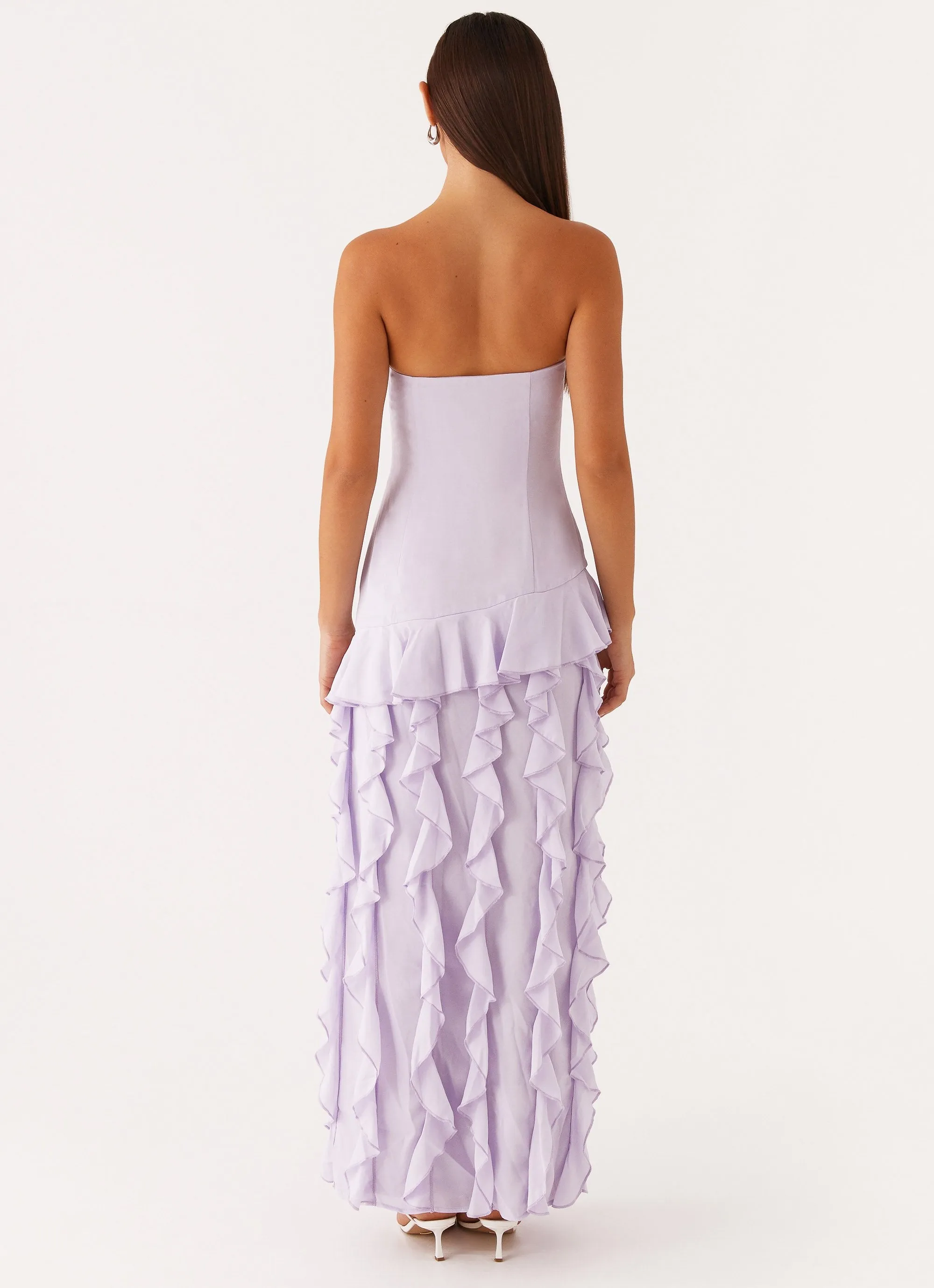Light Wrap Firefly Maxi Dress - Lilac