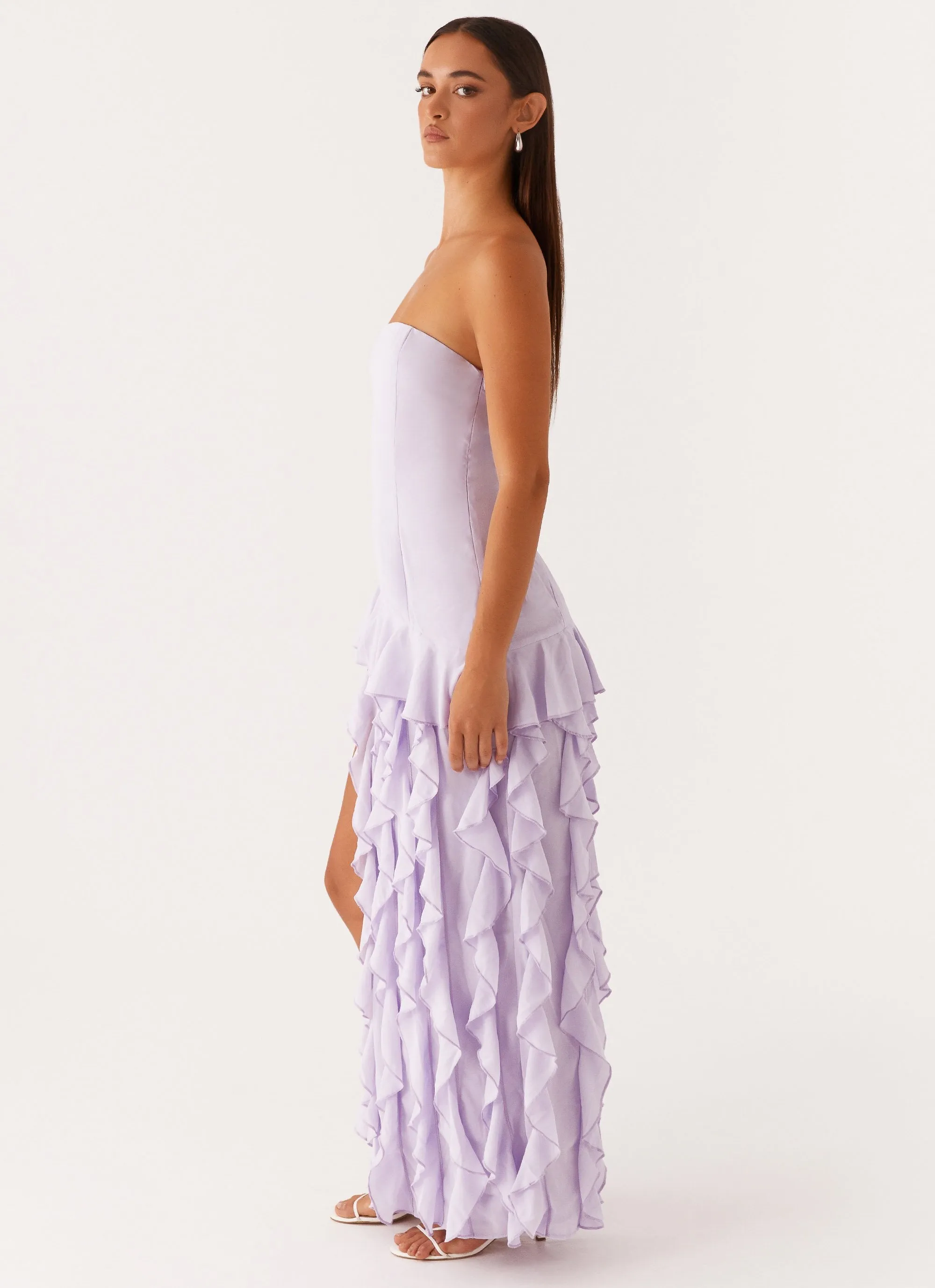Firefly Maxi Dress - Lilac Soft-touch