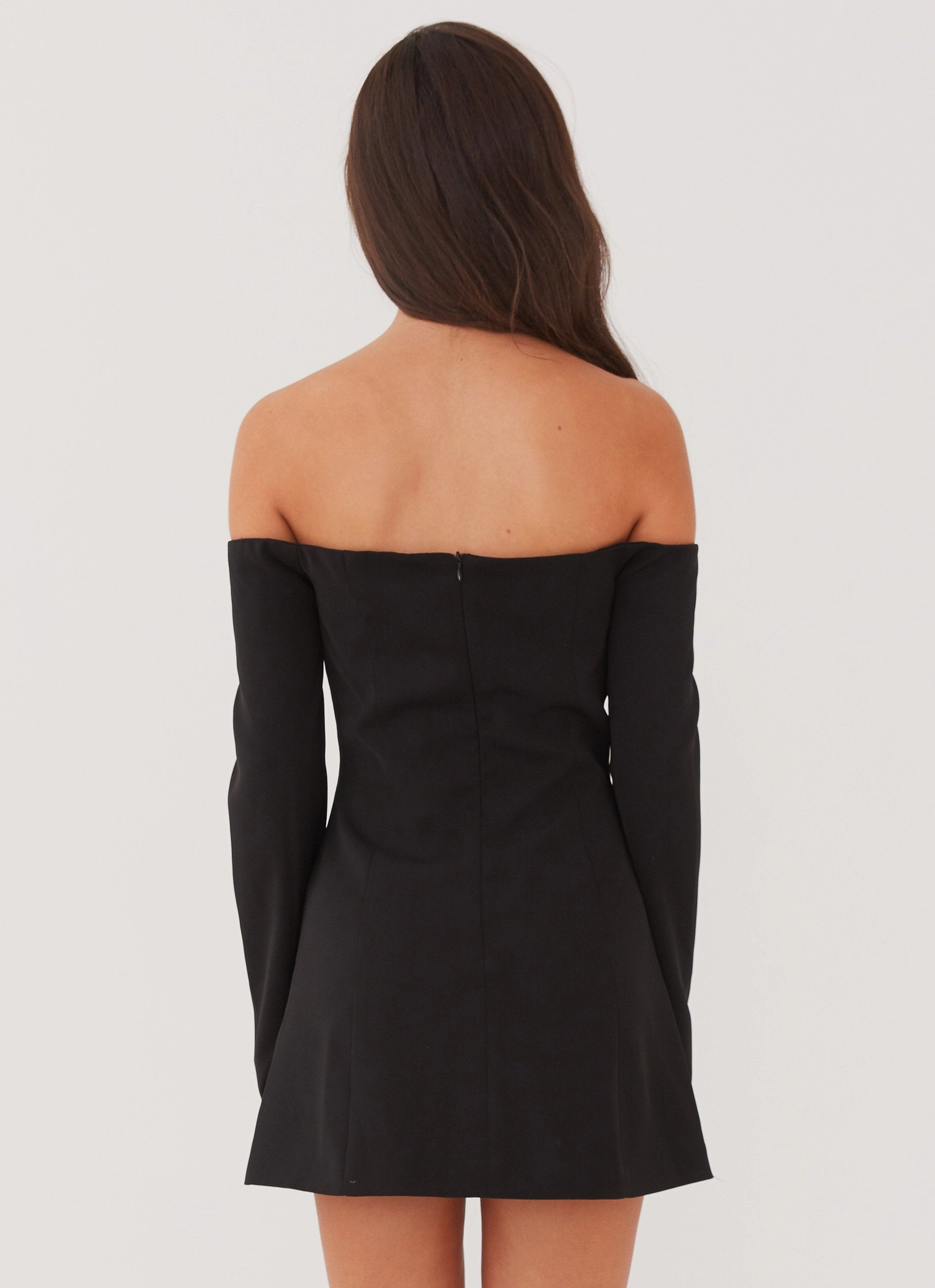 Stylish Appeal Dominique Blazer Mini Dress - Black