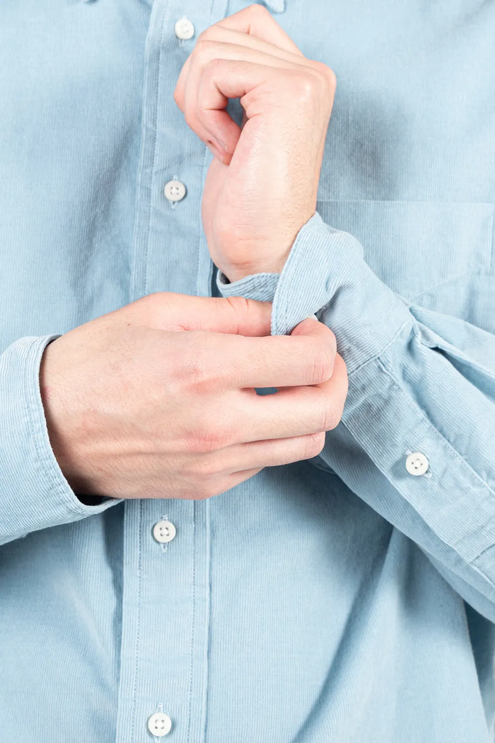 Sky Blue Corduroy