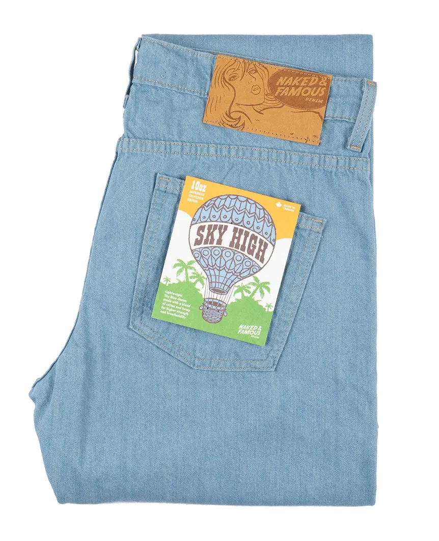 Sky High Selvedge Super Guy Pale Blue