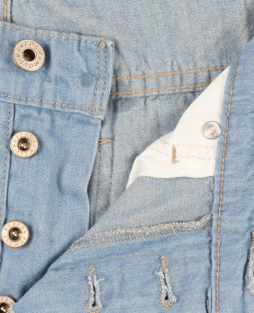 Sky High Selvedge Super Guy Pale Blue