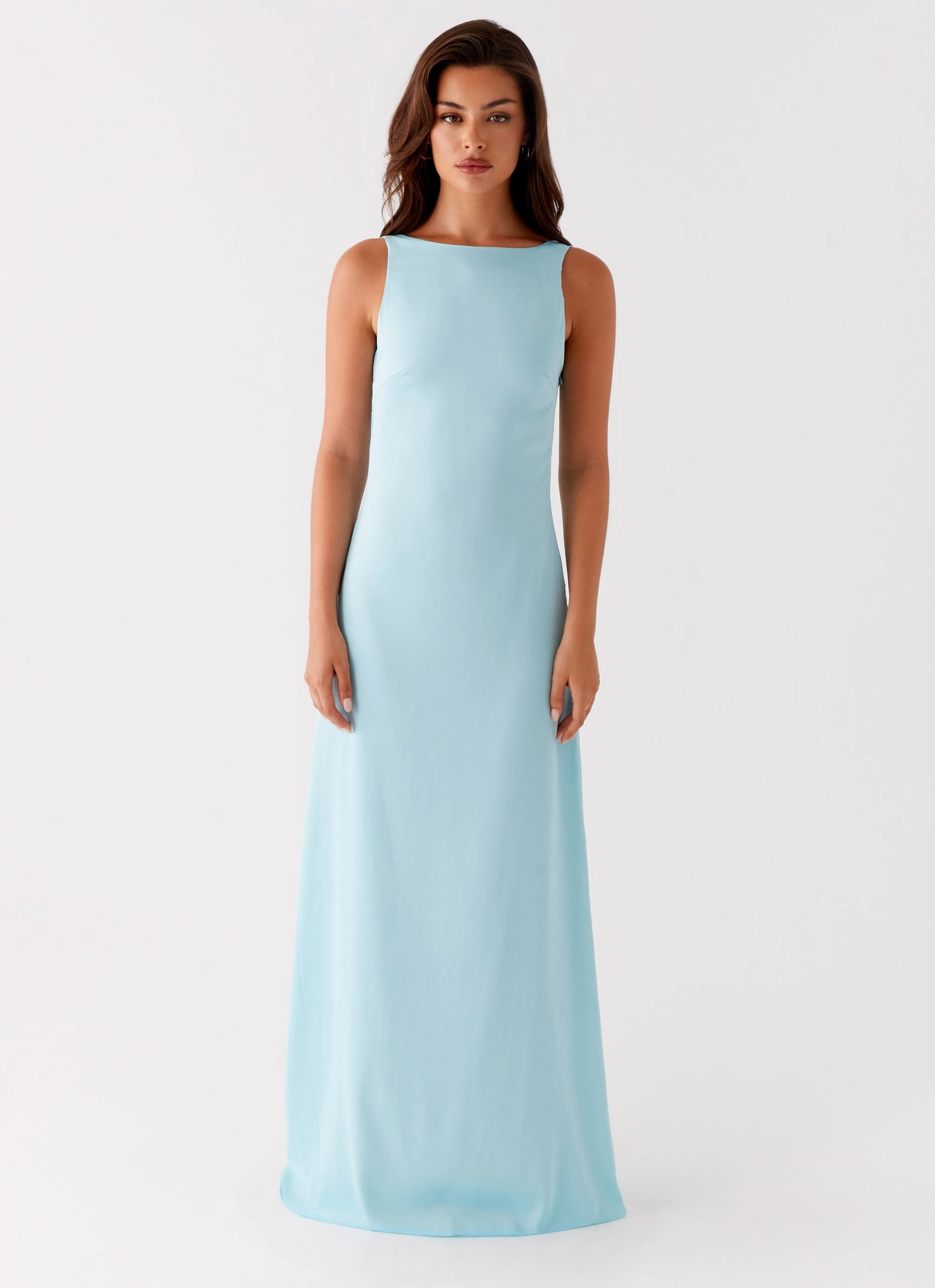 Ronnie Maxi Dress - Blue Cozy Silhouette