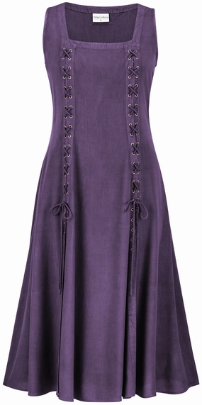 Cozy Style Street-Style Amelia Maxi Overdress Limited Edition Midnight Lavender