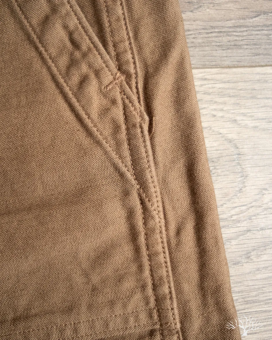 Slim Fit Fatigue Pants - Brown