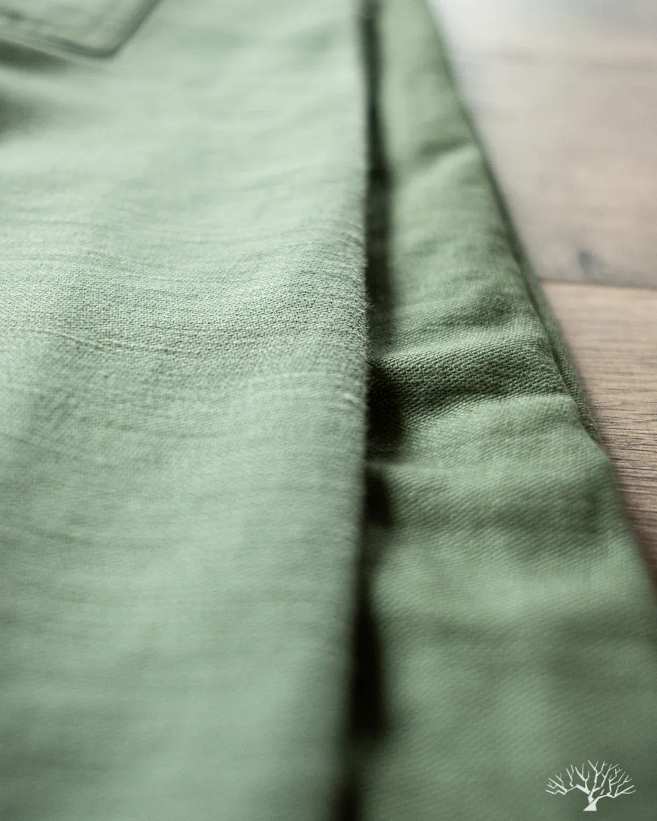 Slim Fit Fatigue Pants - Green