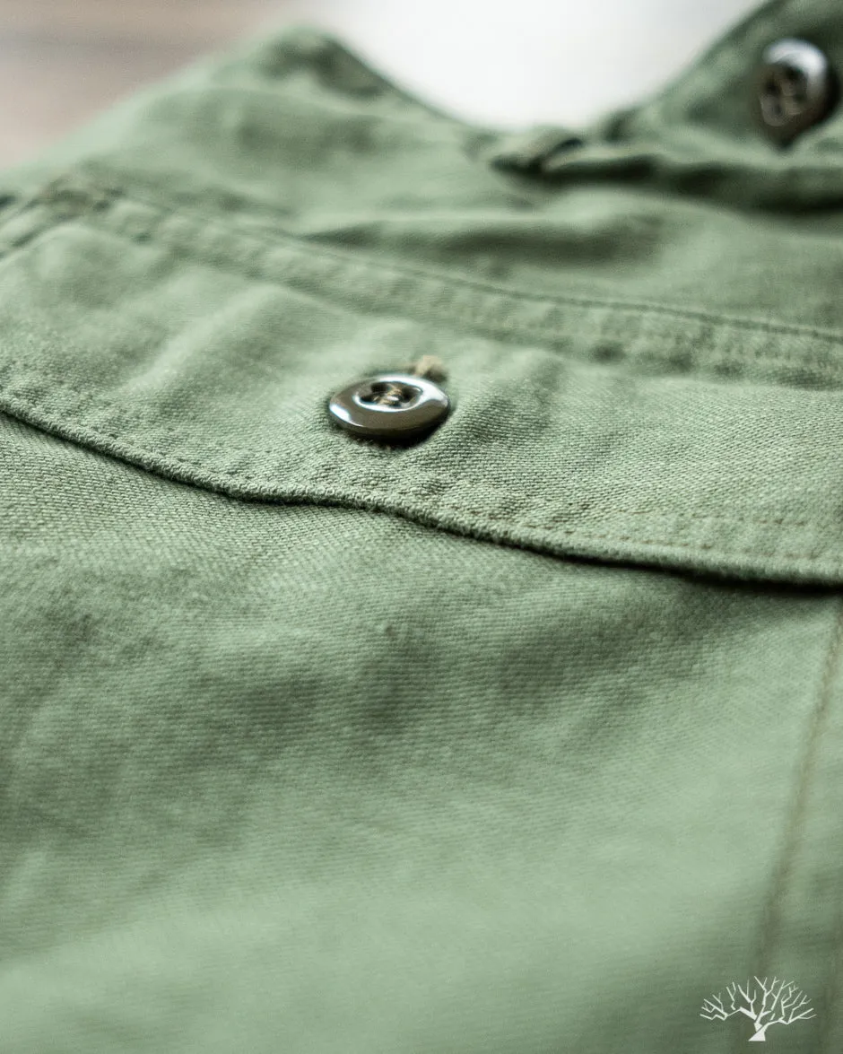 Slim Fit Fatigue Pants - Green
