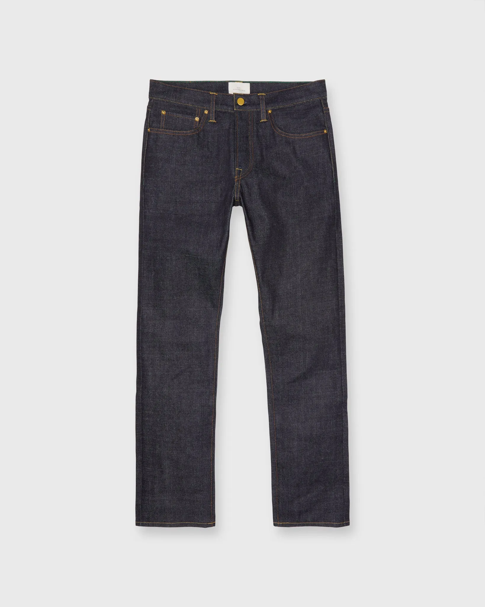 Slim Straight Jean in Japanese Selvedge Rigid Denim