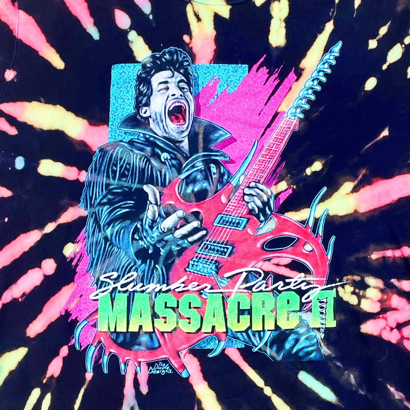 Slumber Party Massacre Tie-Dye Tee | L