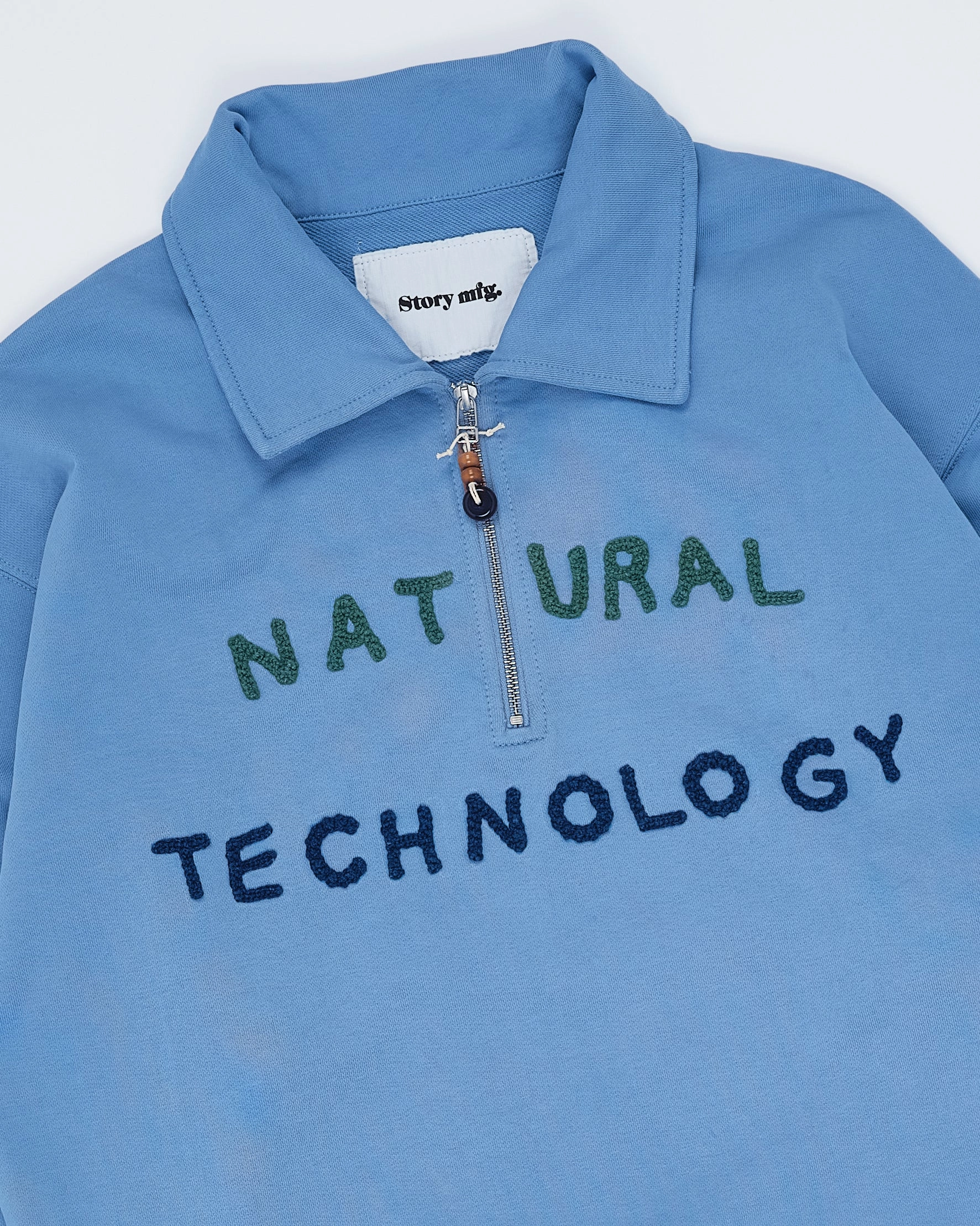 Geo Pullover - Mid Indigo Night Party