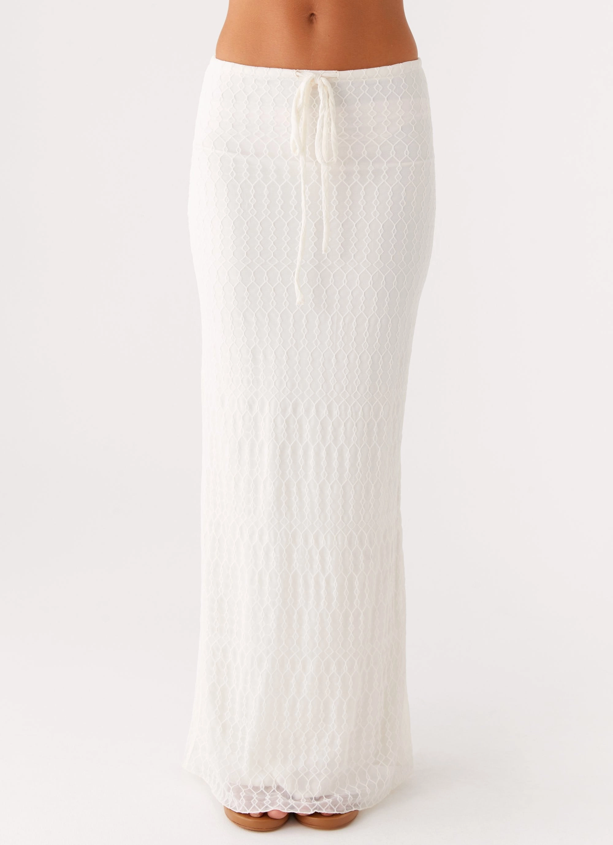 A line Blakely Maxi Skirt - Ivory