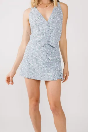 Erasable Crease Knee Length Stetson Skort