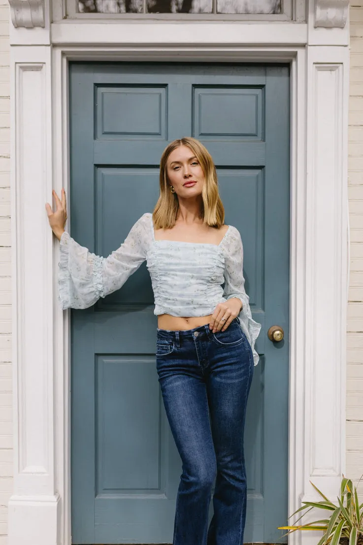 NoRoll Hem Technology Social Butterfly Top