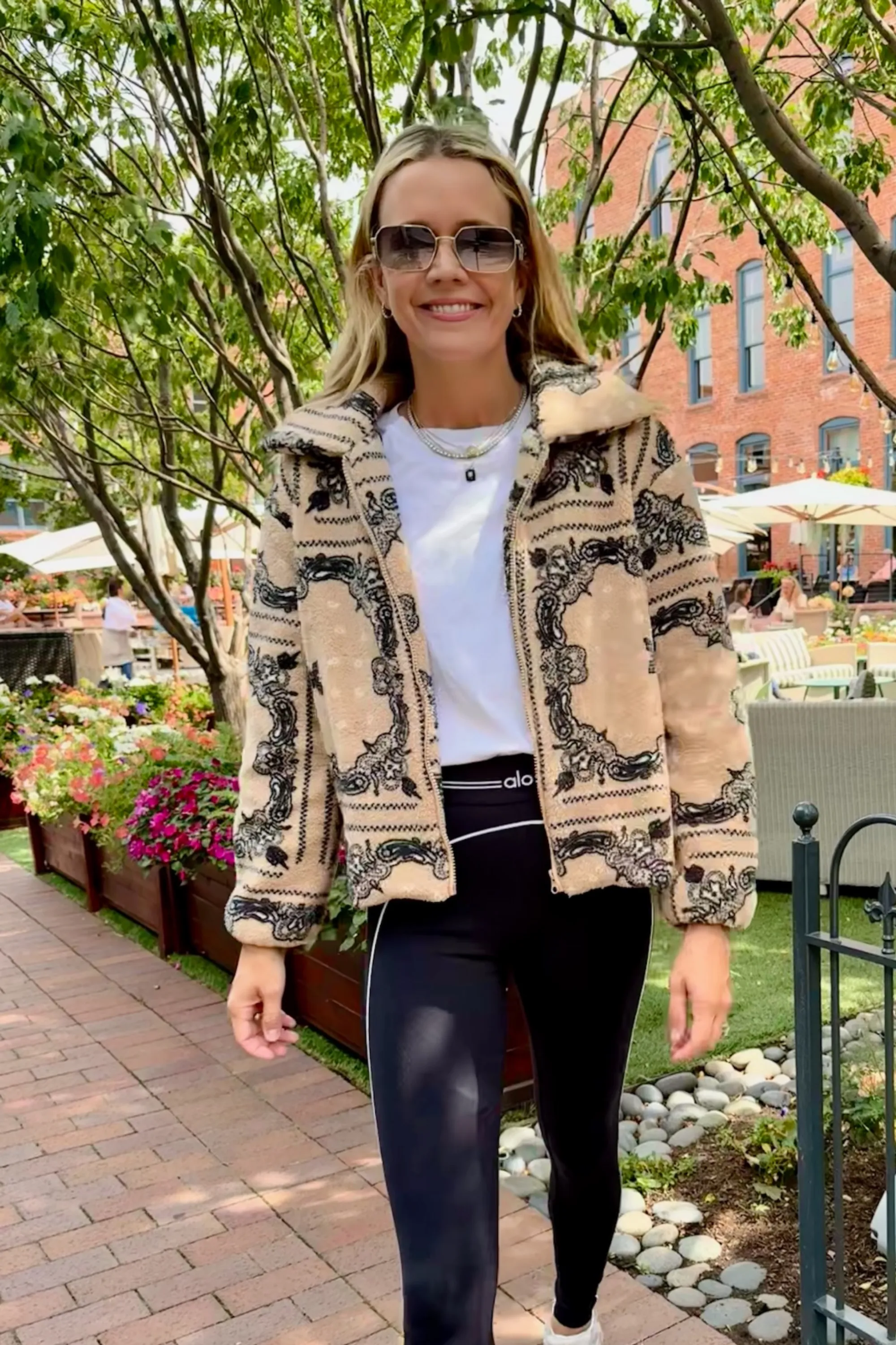 Ultra Soft Inner Layer MASON'S DAUGHTER | Coco Jacket, Cream Bandana Print