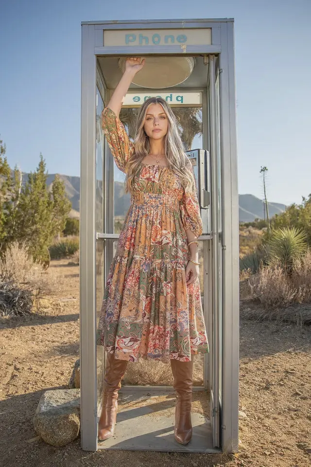 QuickRelease Closures Pauline Patchwork Dress