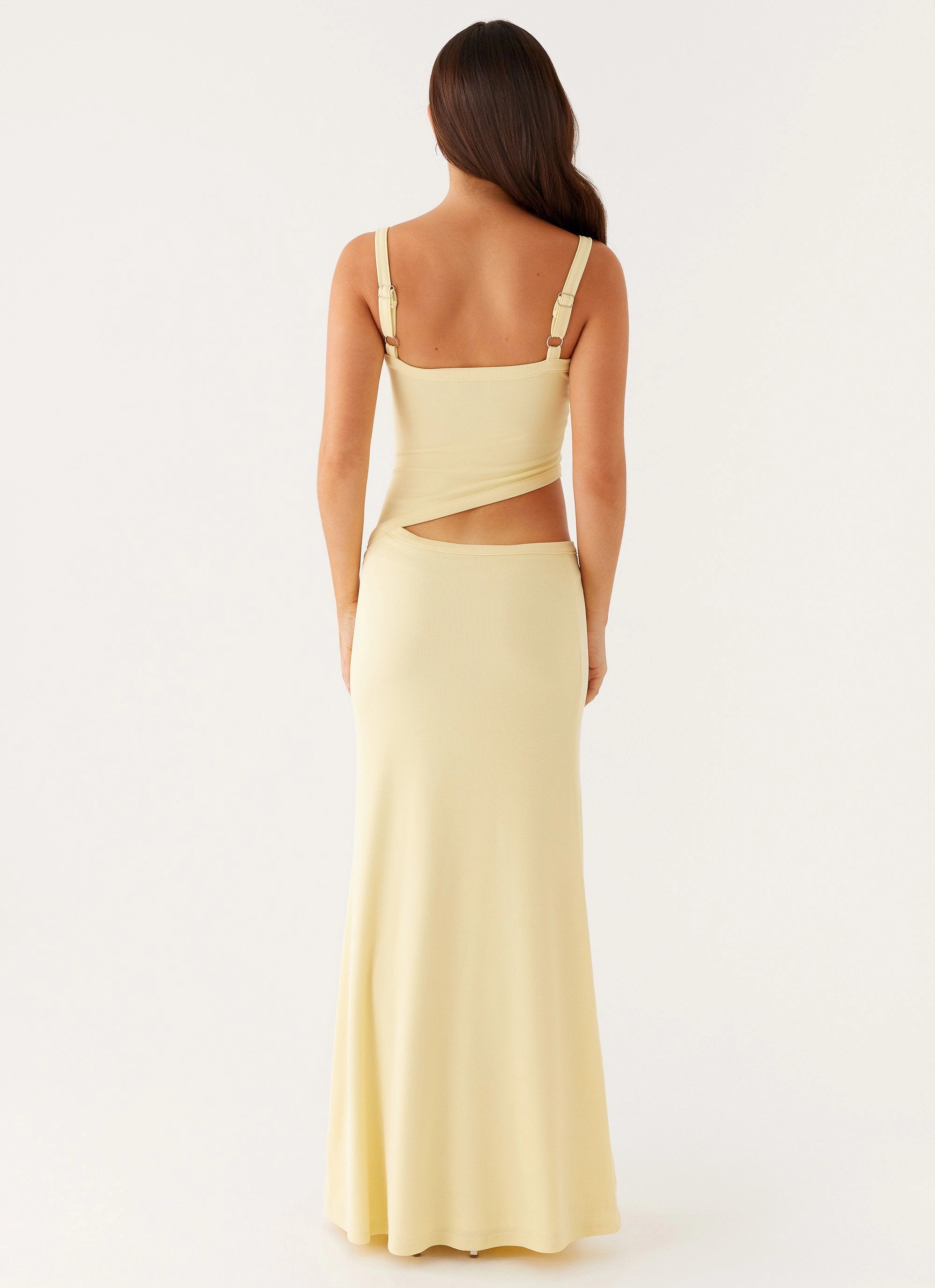 Jocelyn Maxi Dress - Yellow Sophisticated Edge