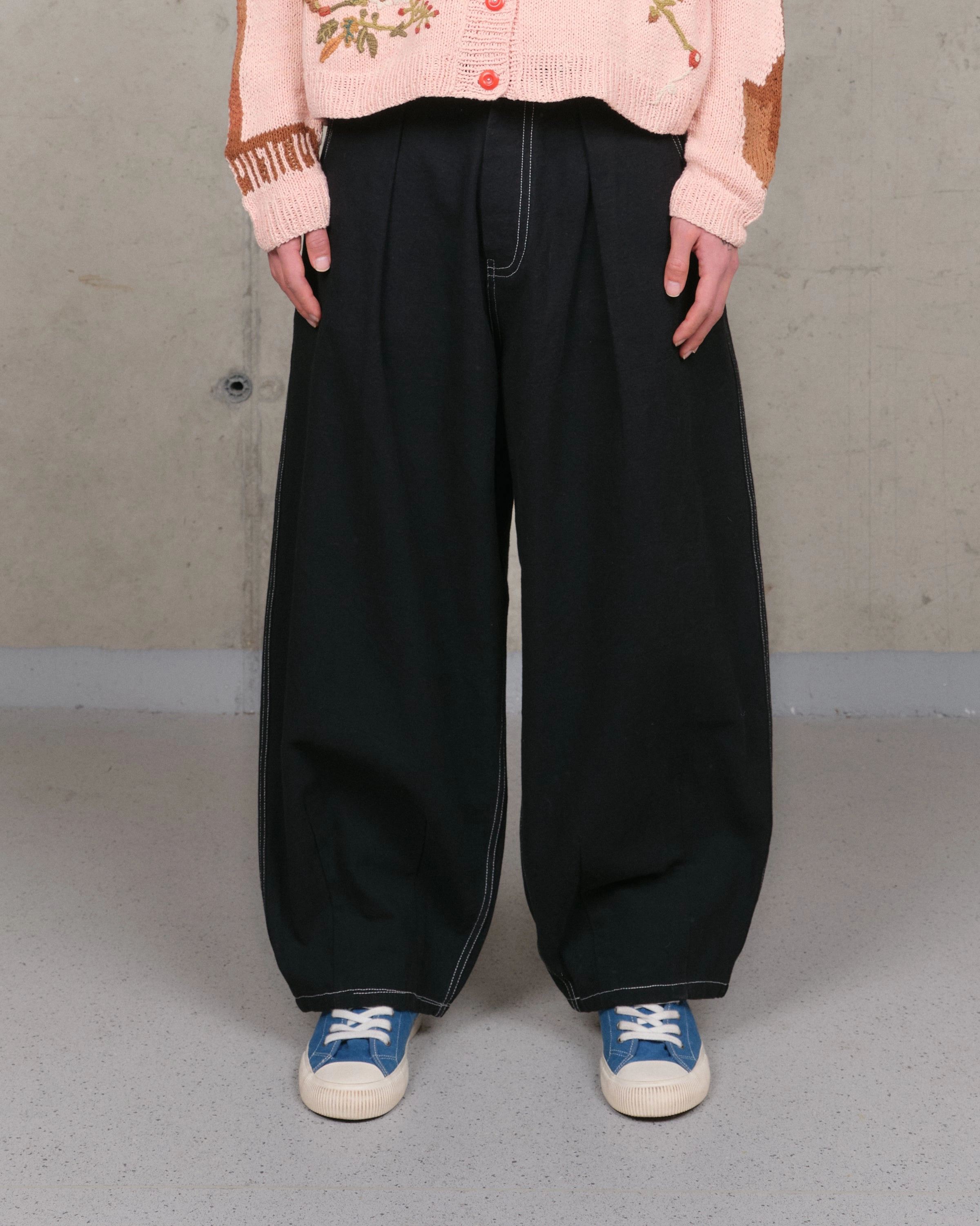 Lush Pants - Black Wonky-Wear Cool Finish