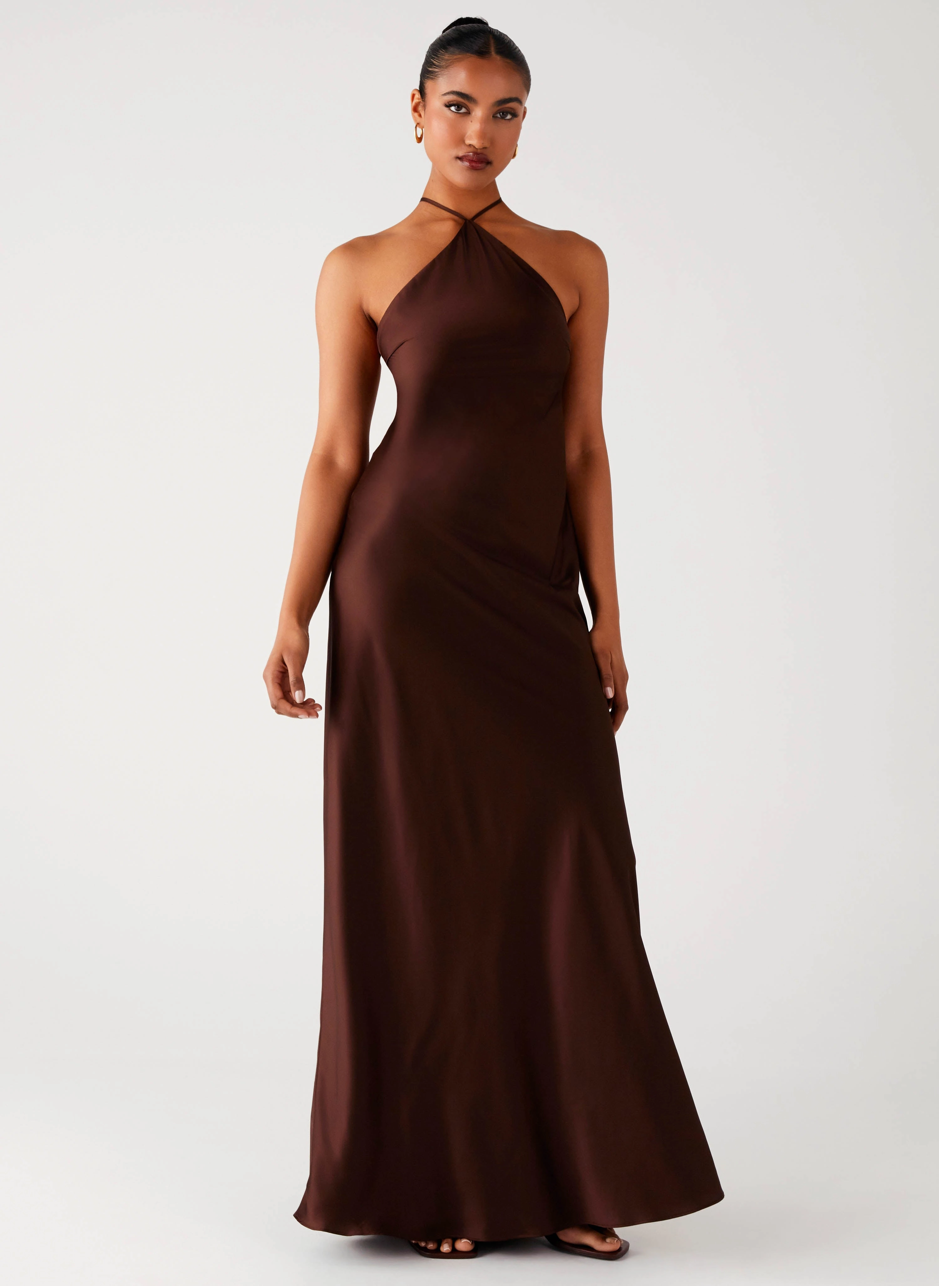 Essential Piece Tulama Maxi Dress - Chocolate